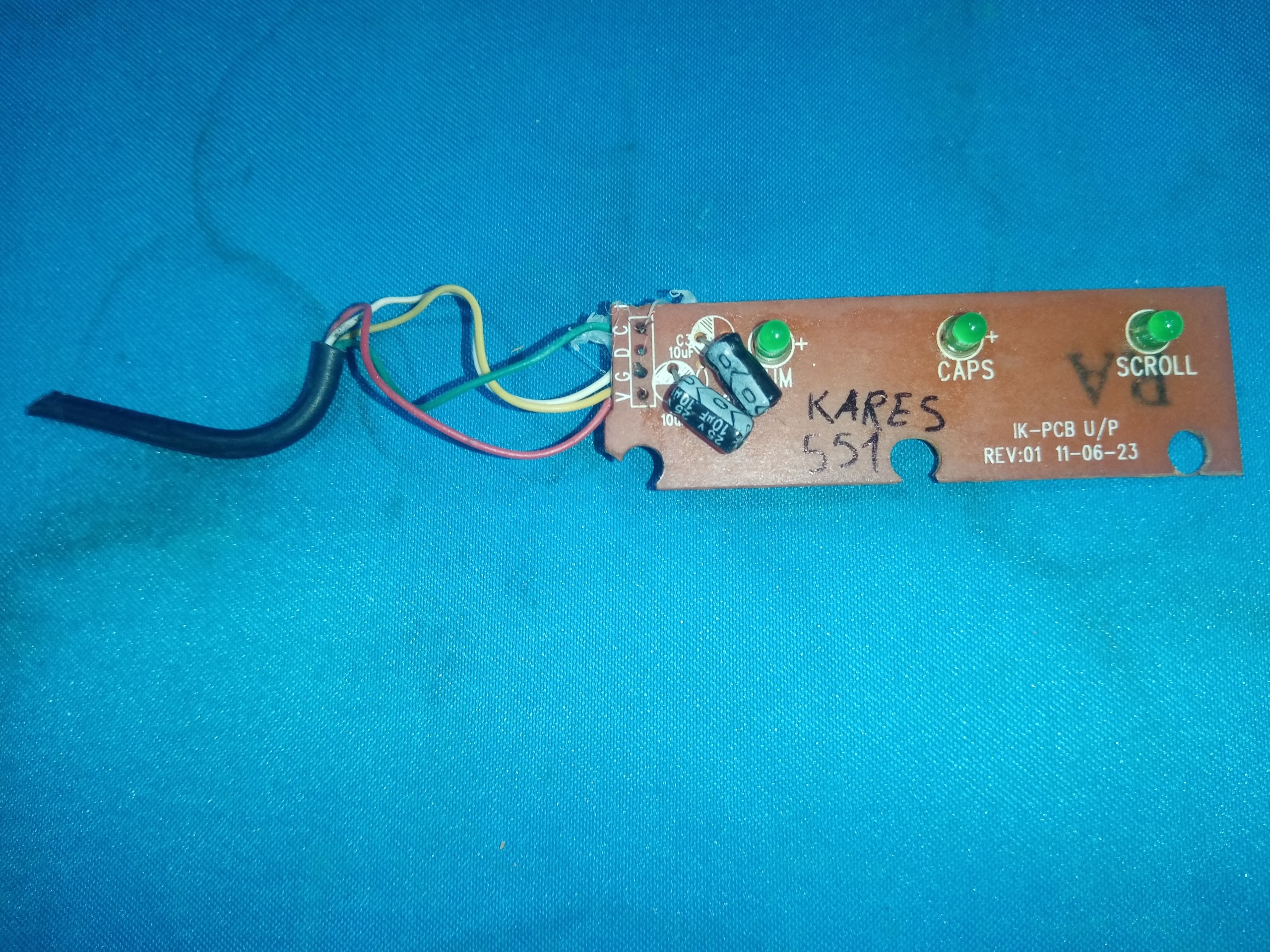 KARES551 بورد کیبورد کامپیوتر ik-pcb 11-06-23