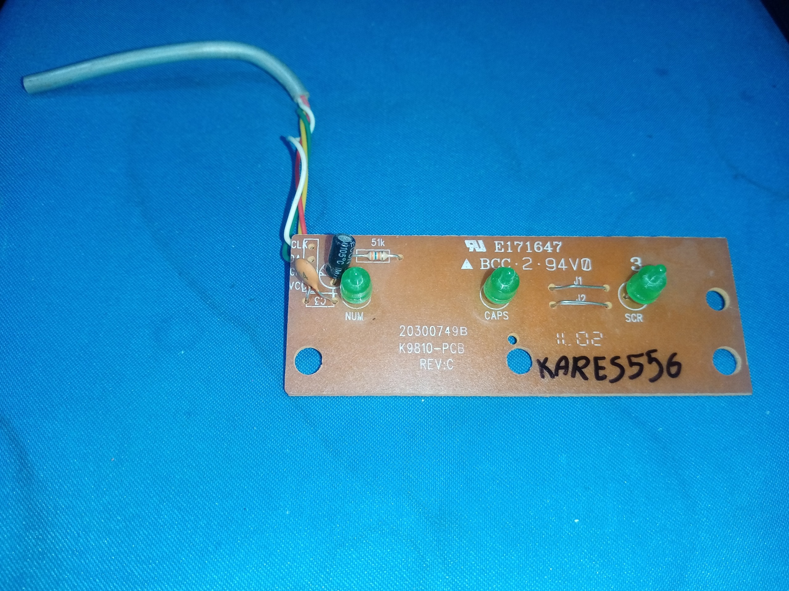 KARES556 بورد کیبورد کامپیوتر turbo media