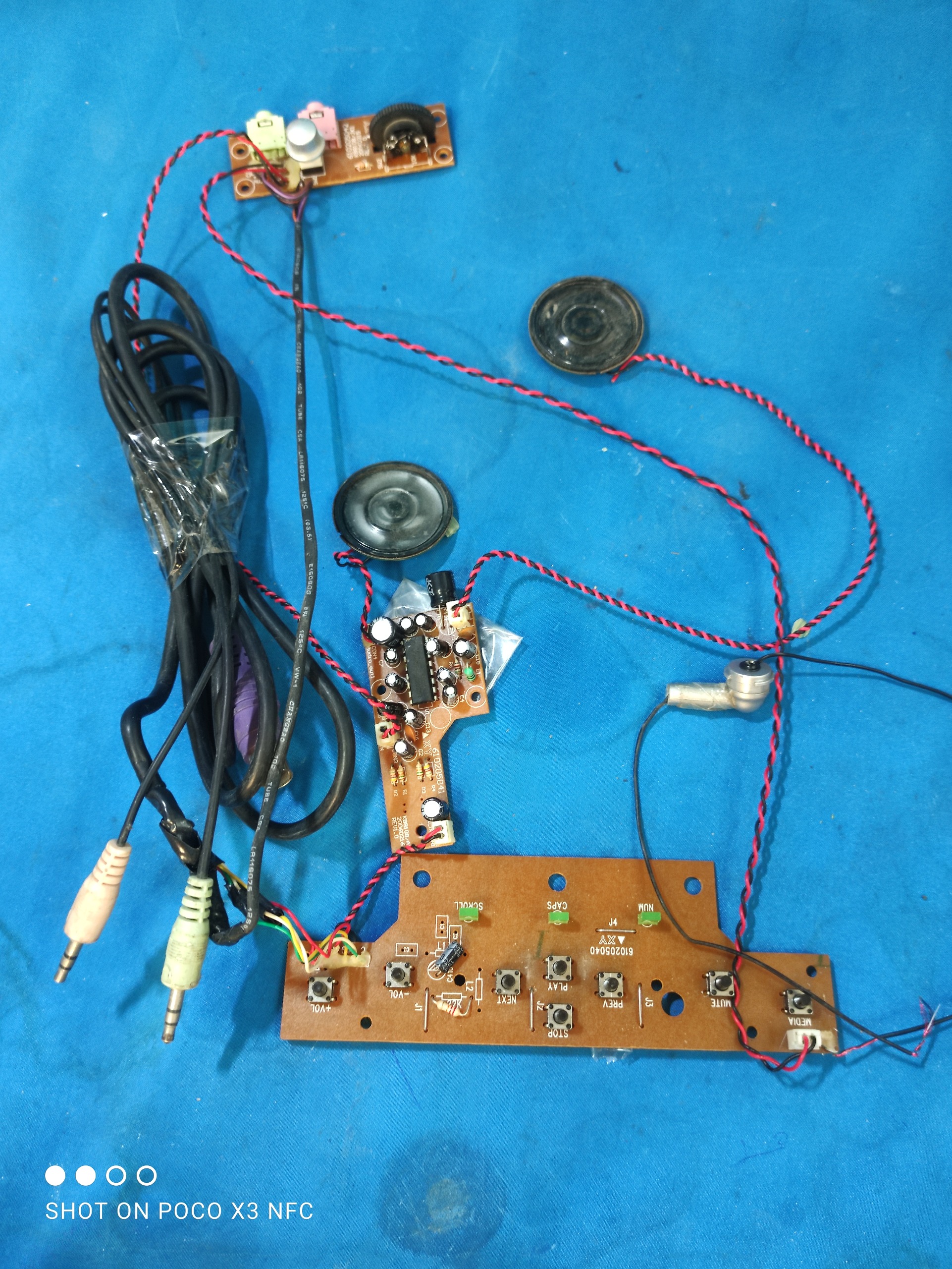 Unitek KB-8108 KARES 603 برد کیبورد کامپیوتر