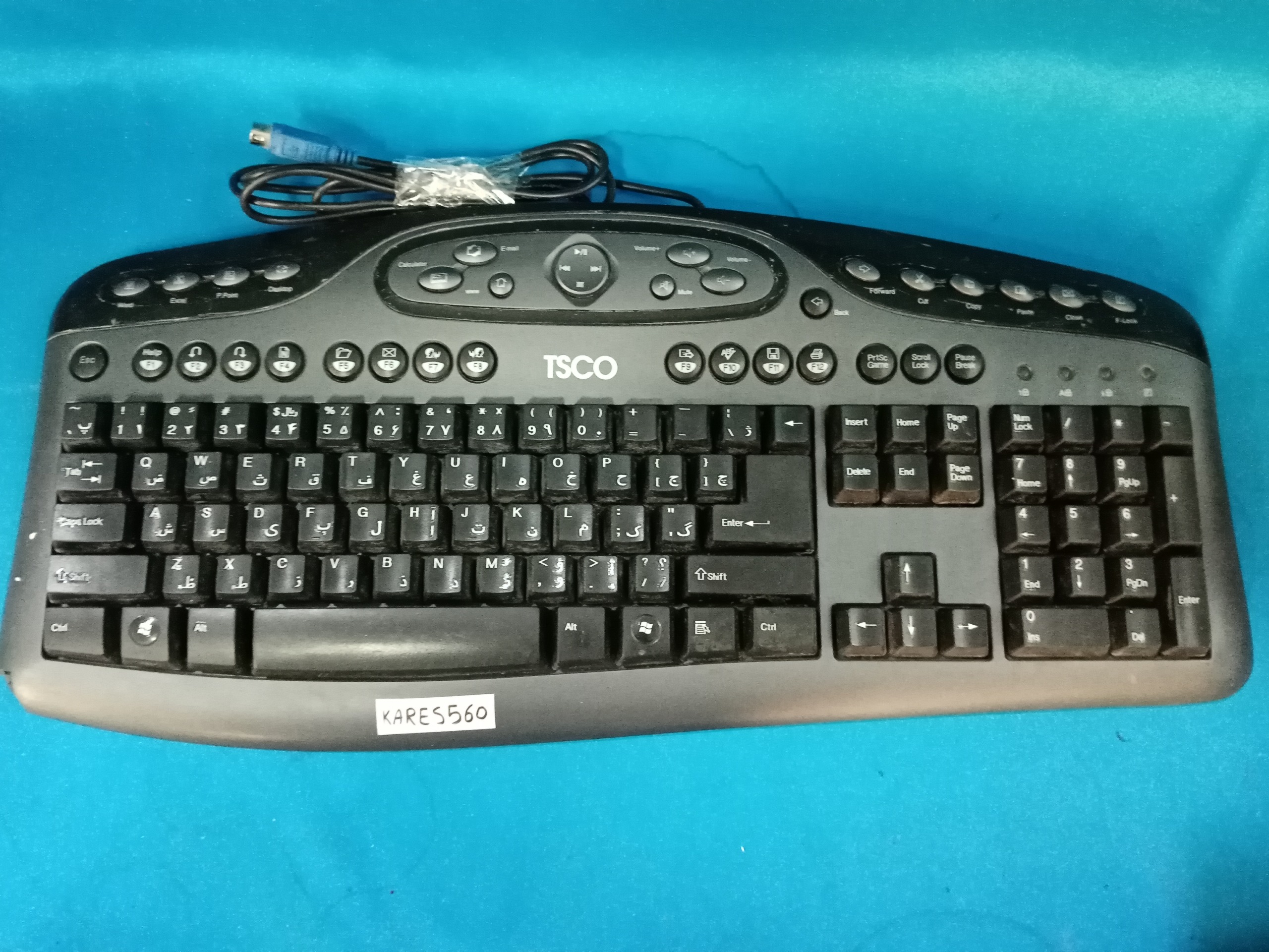 KARES560 کیبورد tsco  tk-8101