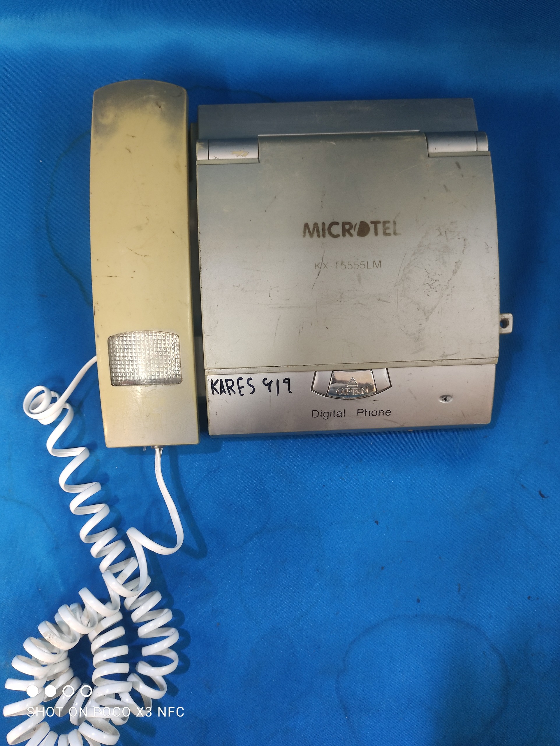 MICROTEL KX-T5555LM KARES 619 تلفن