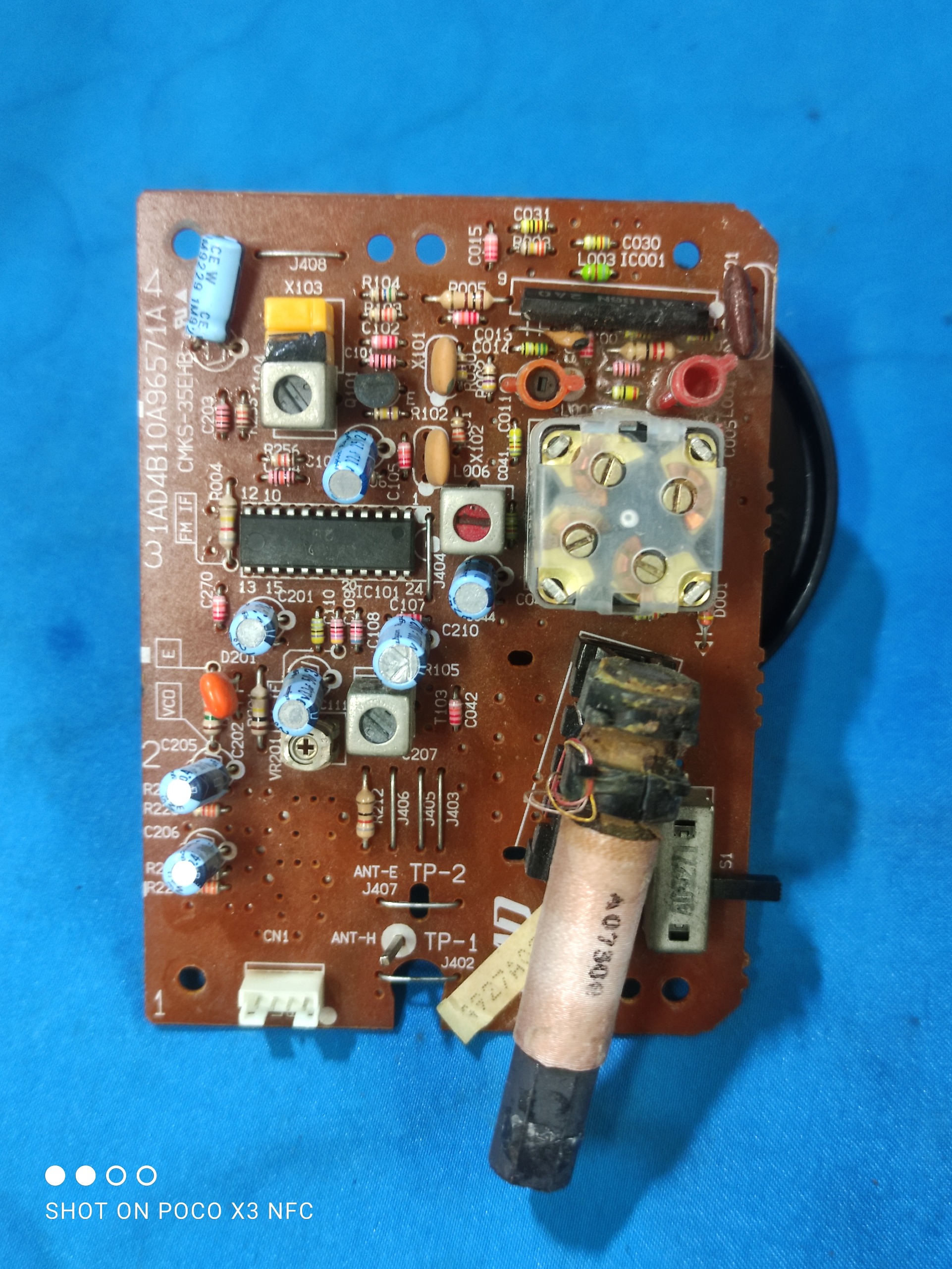 1AD4B10A96571A CMKS-35EHB KARES 705 برد رادیو ضبط