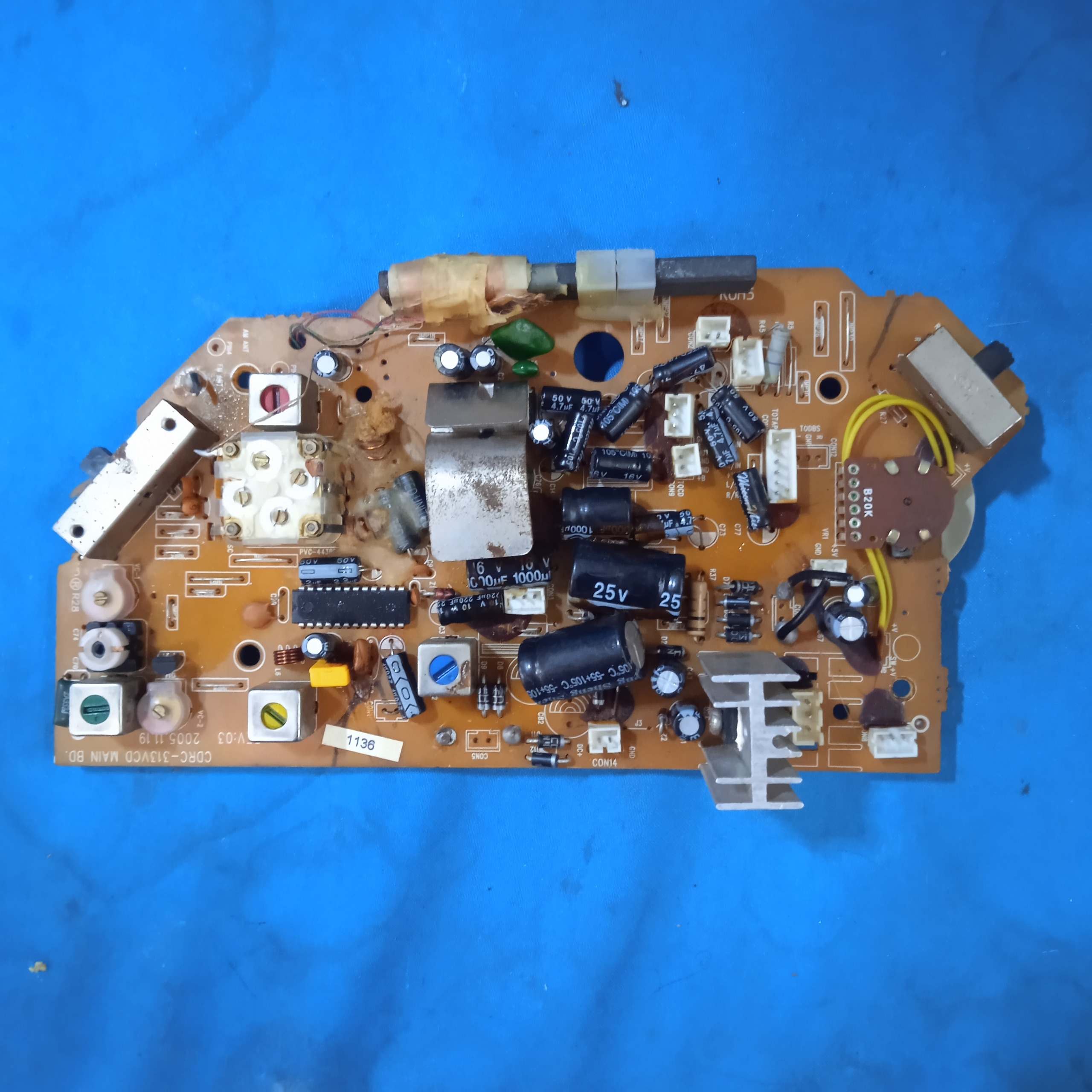 برد رادیو ضبط kares683 cdrc-313vcd rev03