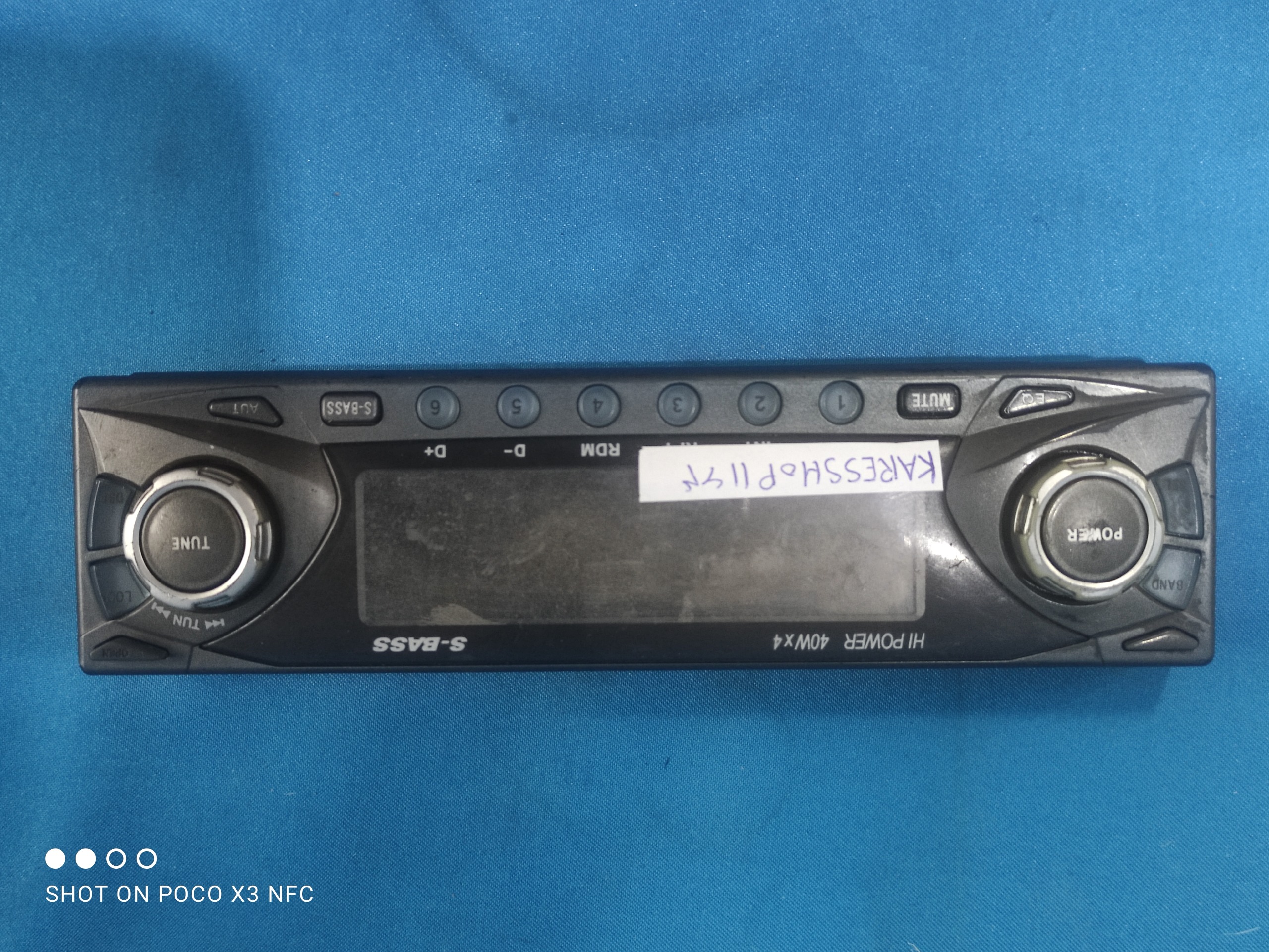 HI POWER S-BASS KARESSHOP 1164 پنل ضبط ماشین