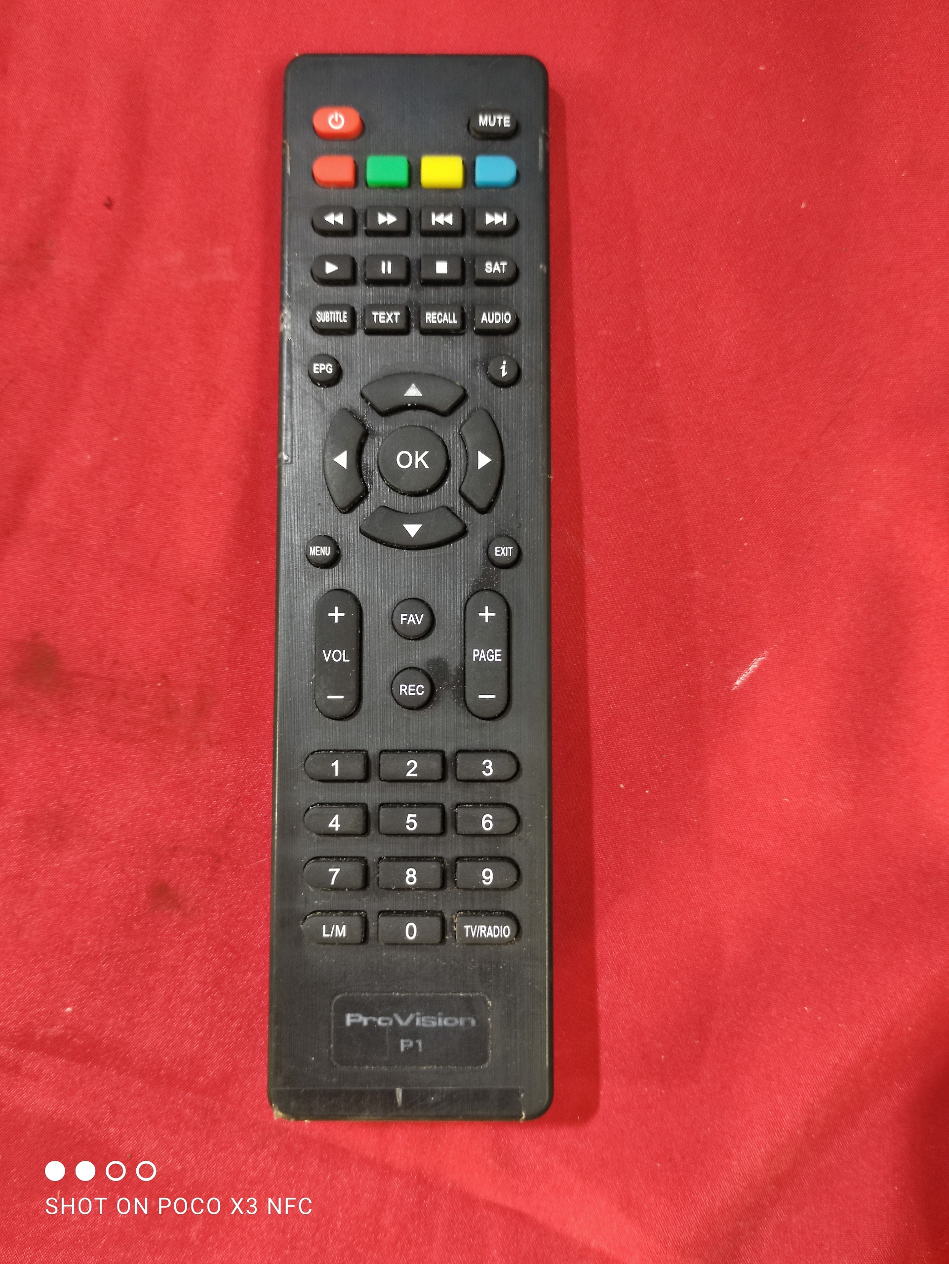 ProVision KARESSHOP 1509 کنترل گیرنده