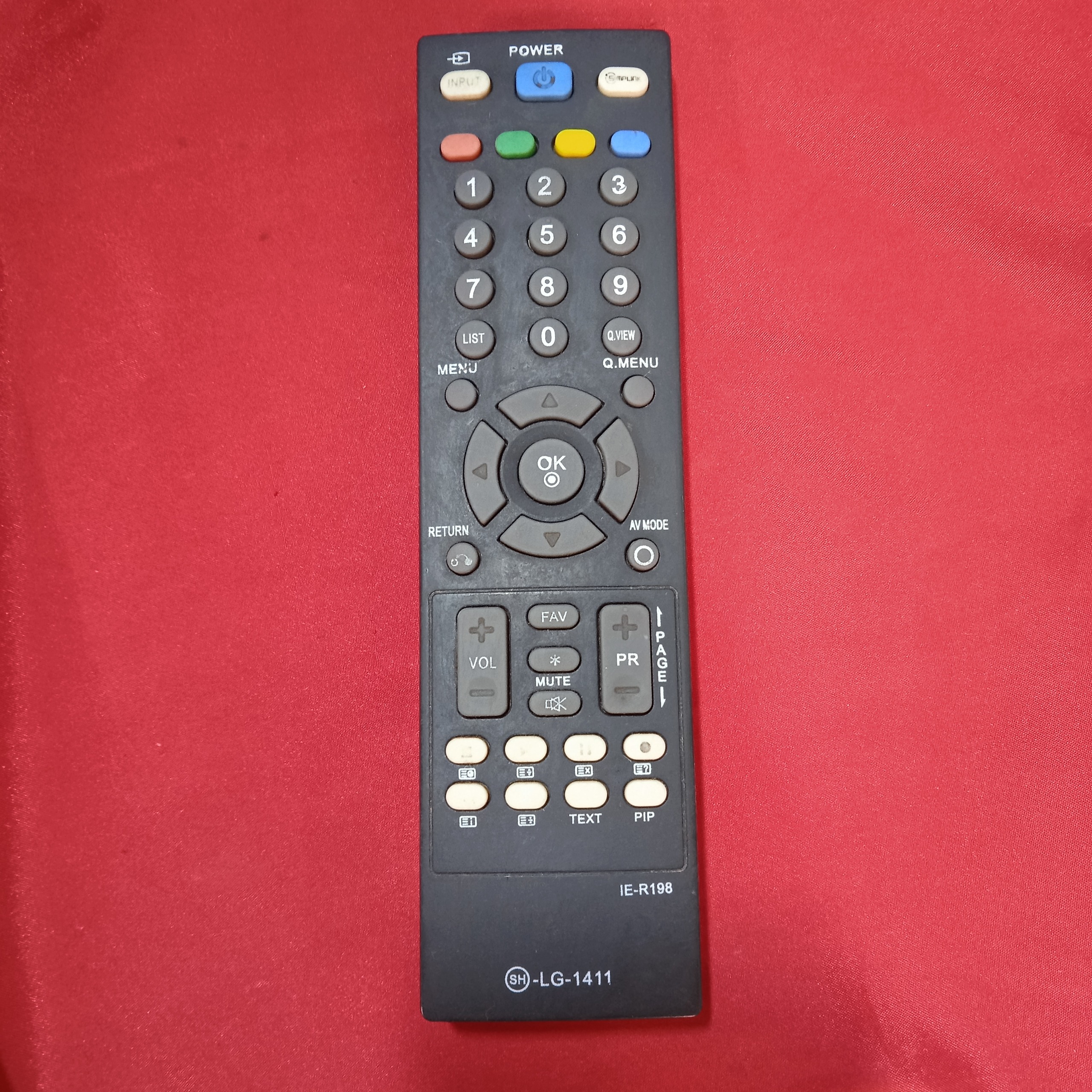 KARESSHOP 1618 کنترل sh-lg-1411 ie-r198