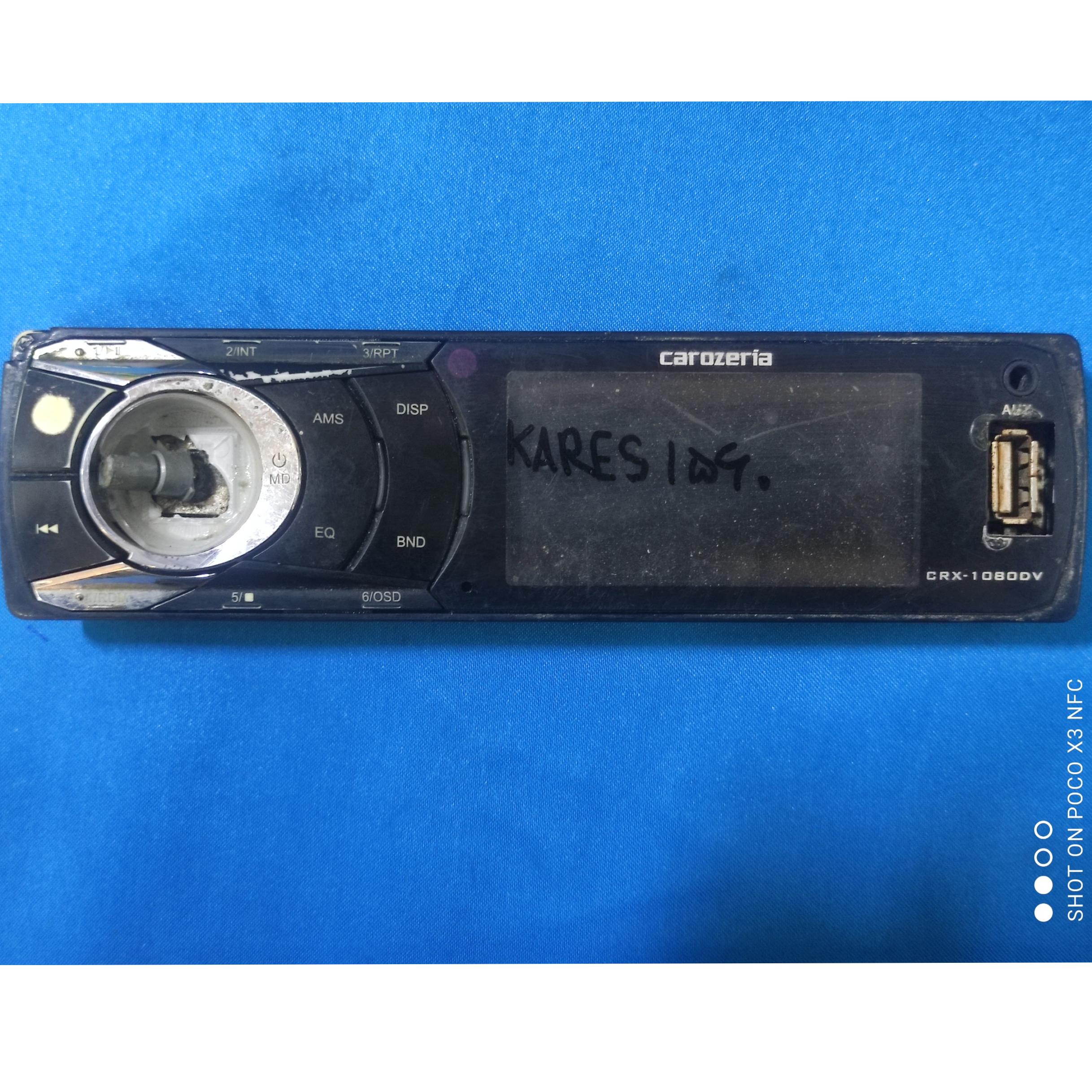 Carozeria CRX-1080DV KARES1560 پنل ضبط ماشین