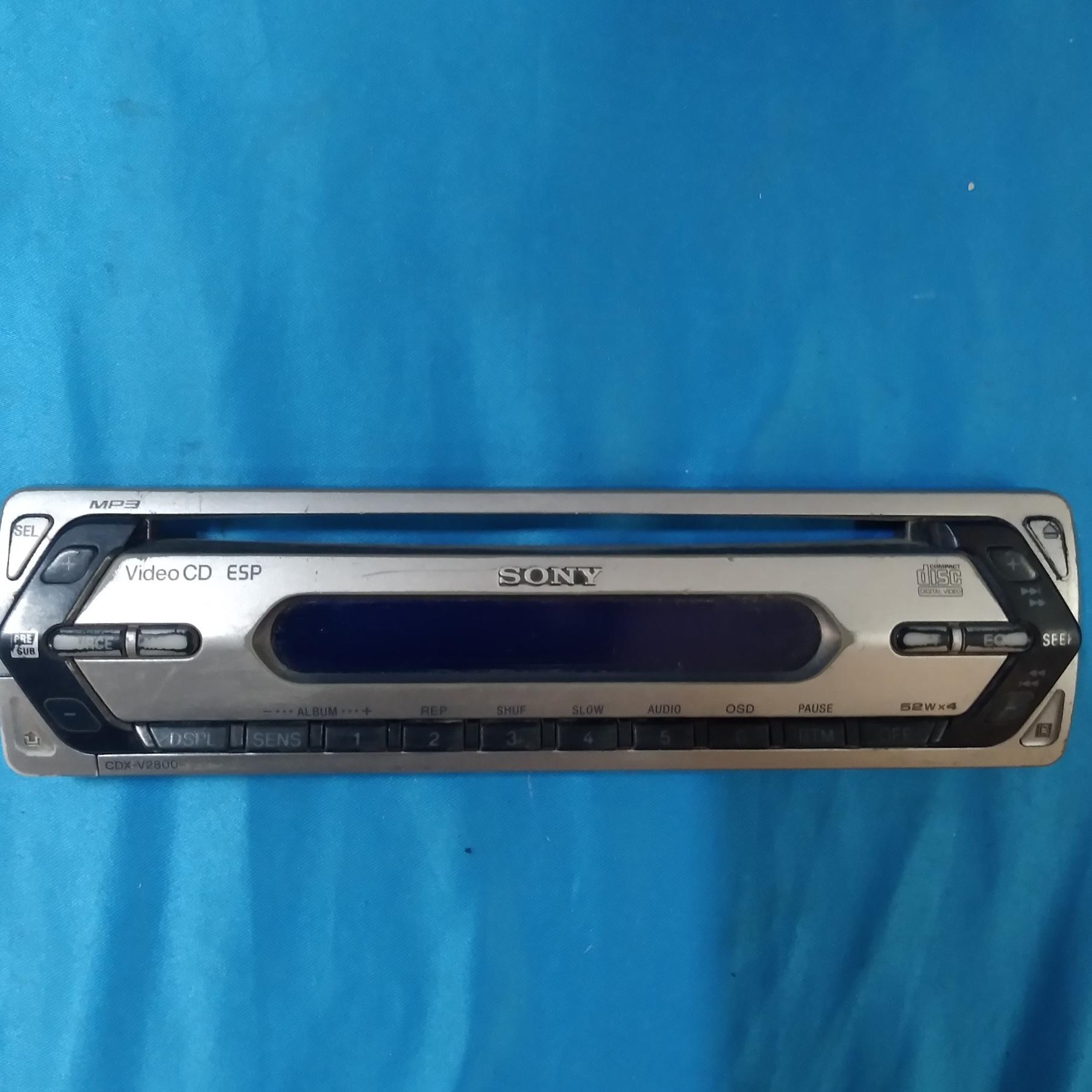 Sony cdx-v2800 kares 3037 پنل ضبط خودرو