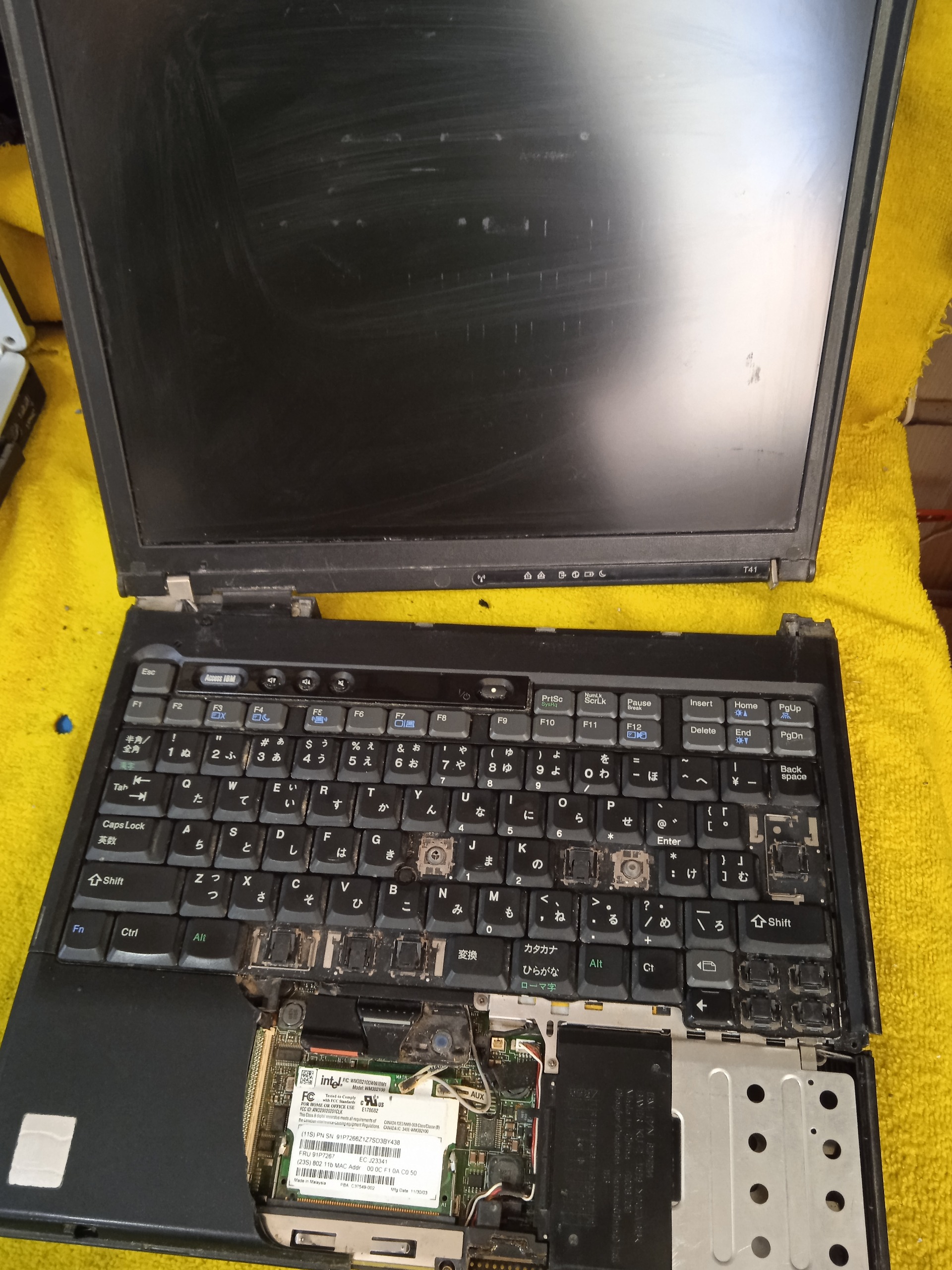 لپ تاپ ss44 IBM ThinkPad T41