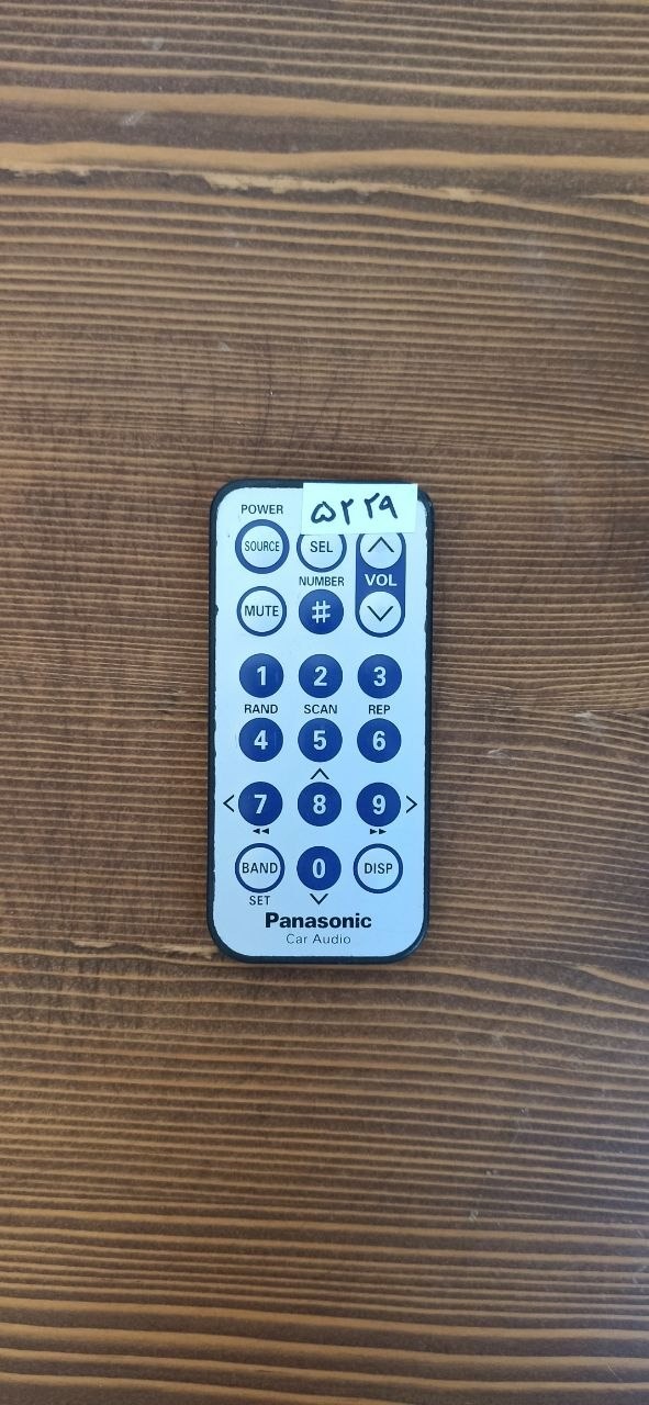 کنترل پخش خودرو Panasonic (وارونه) کد 5229