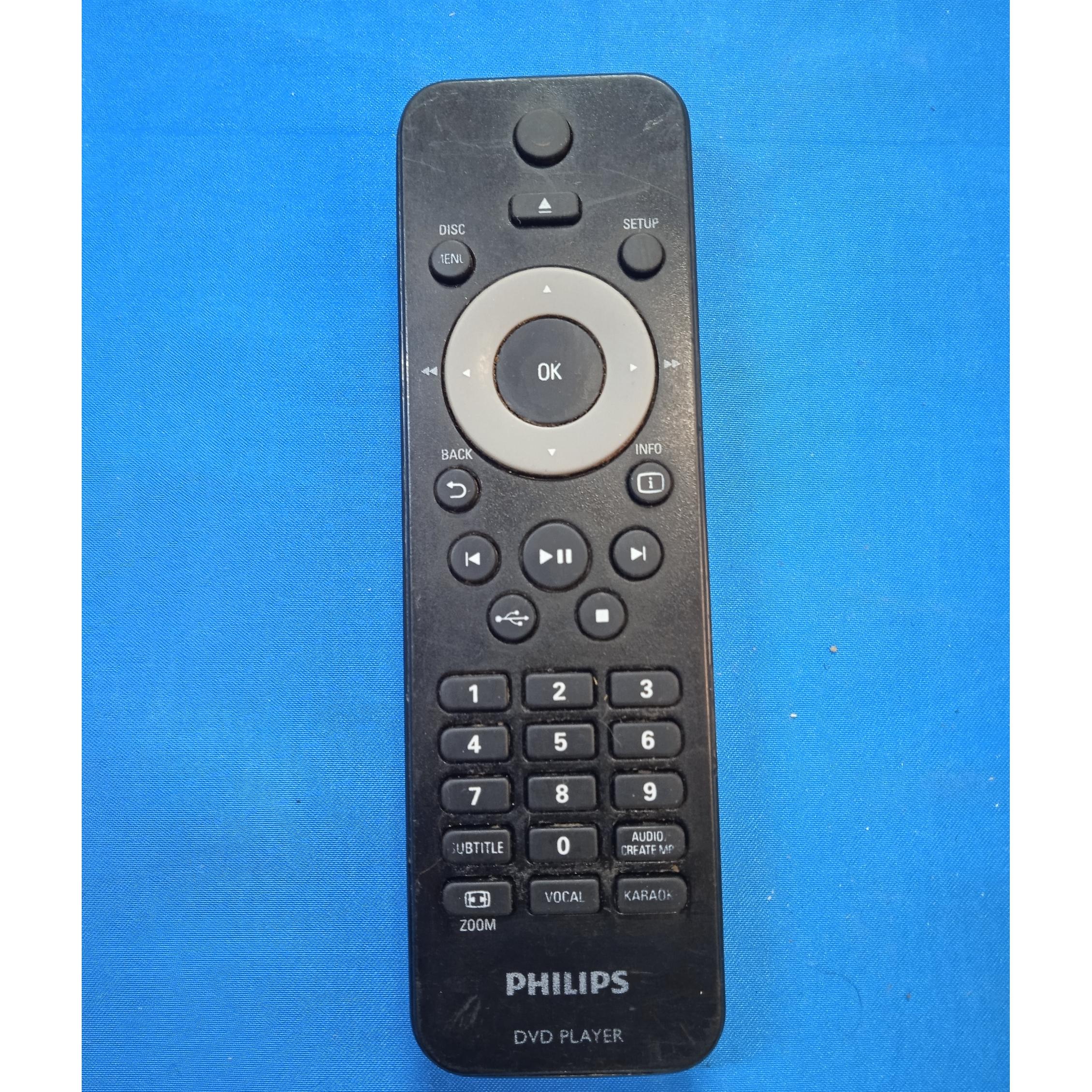 ریموت کنترل DVD PLAYER PHILPS 6077