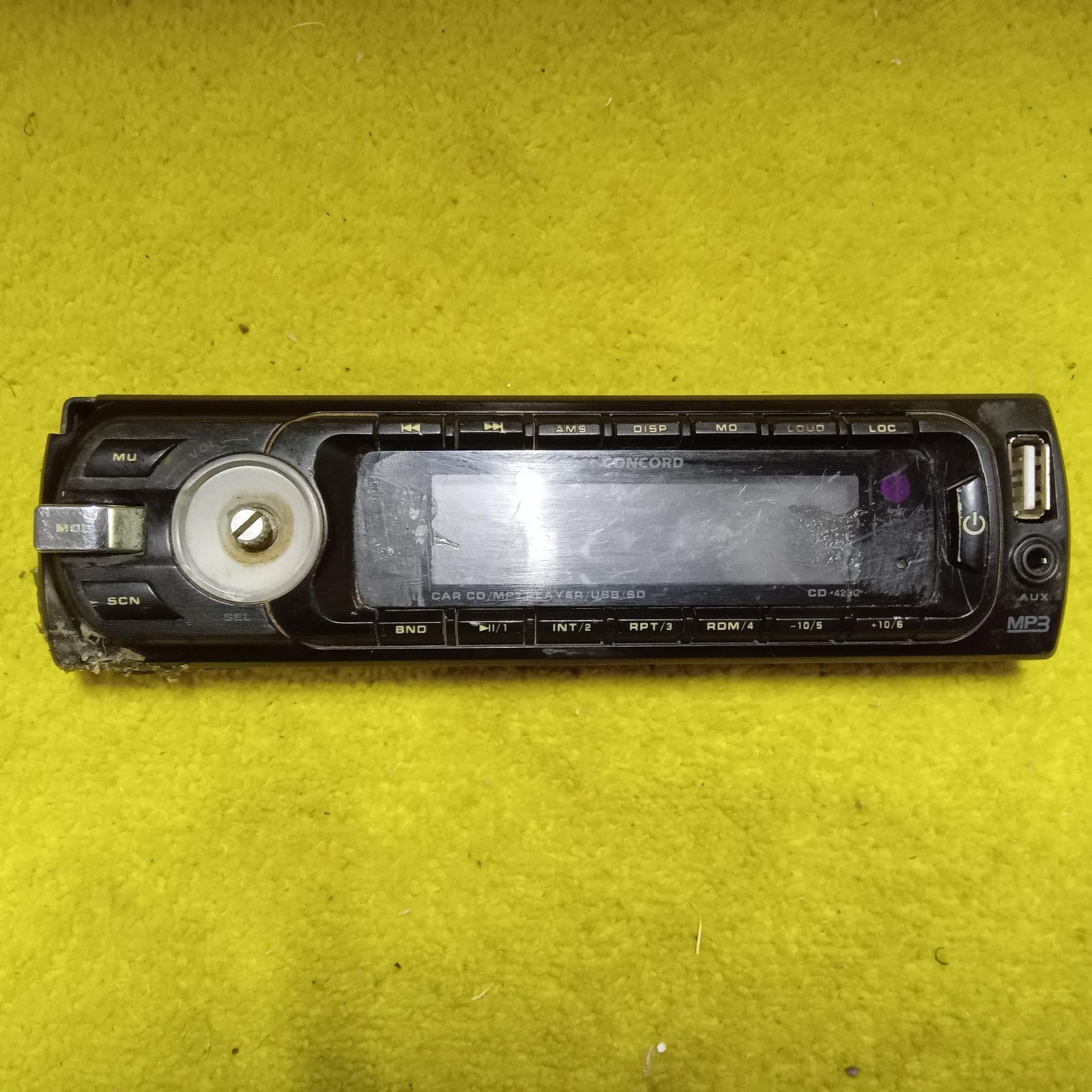 پنل ضبط خودرو Concord مدلCd-4230 کدej10