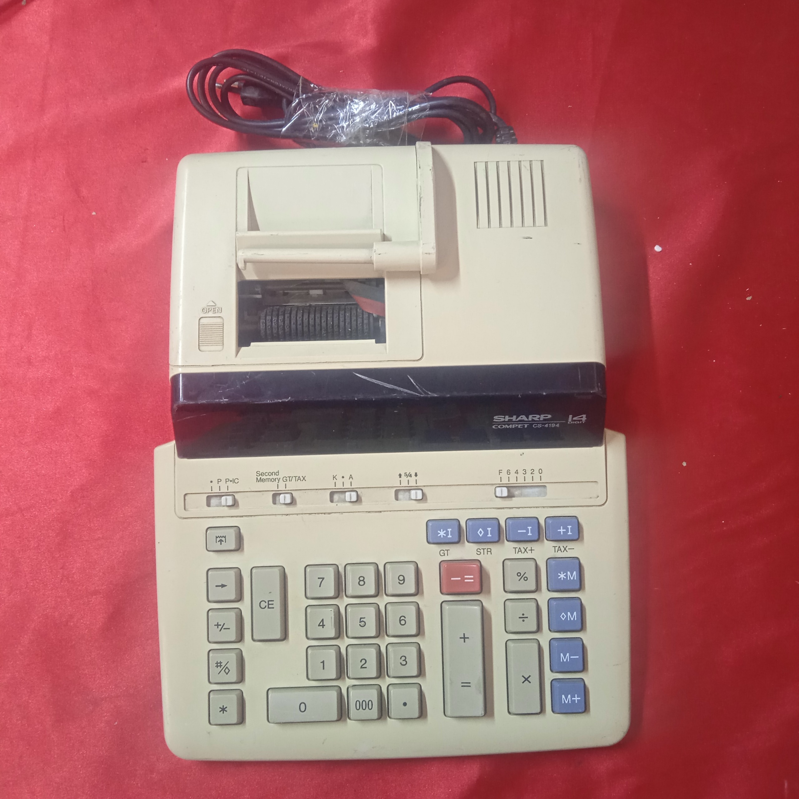 ماشین حساب SHARP CS-4194 RB255