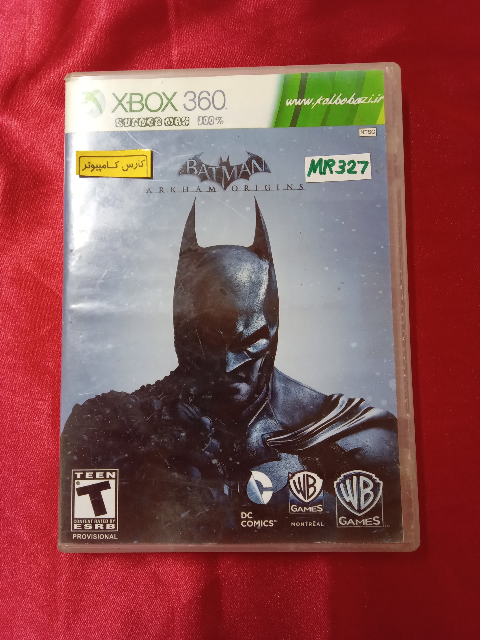 سی دی بازی XBOX360 BATMAN ARKHAM ORIGINSکدMR327