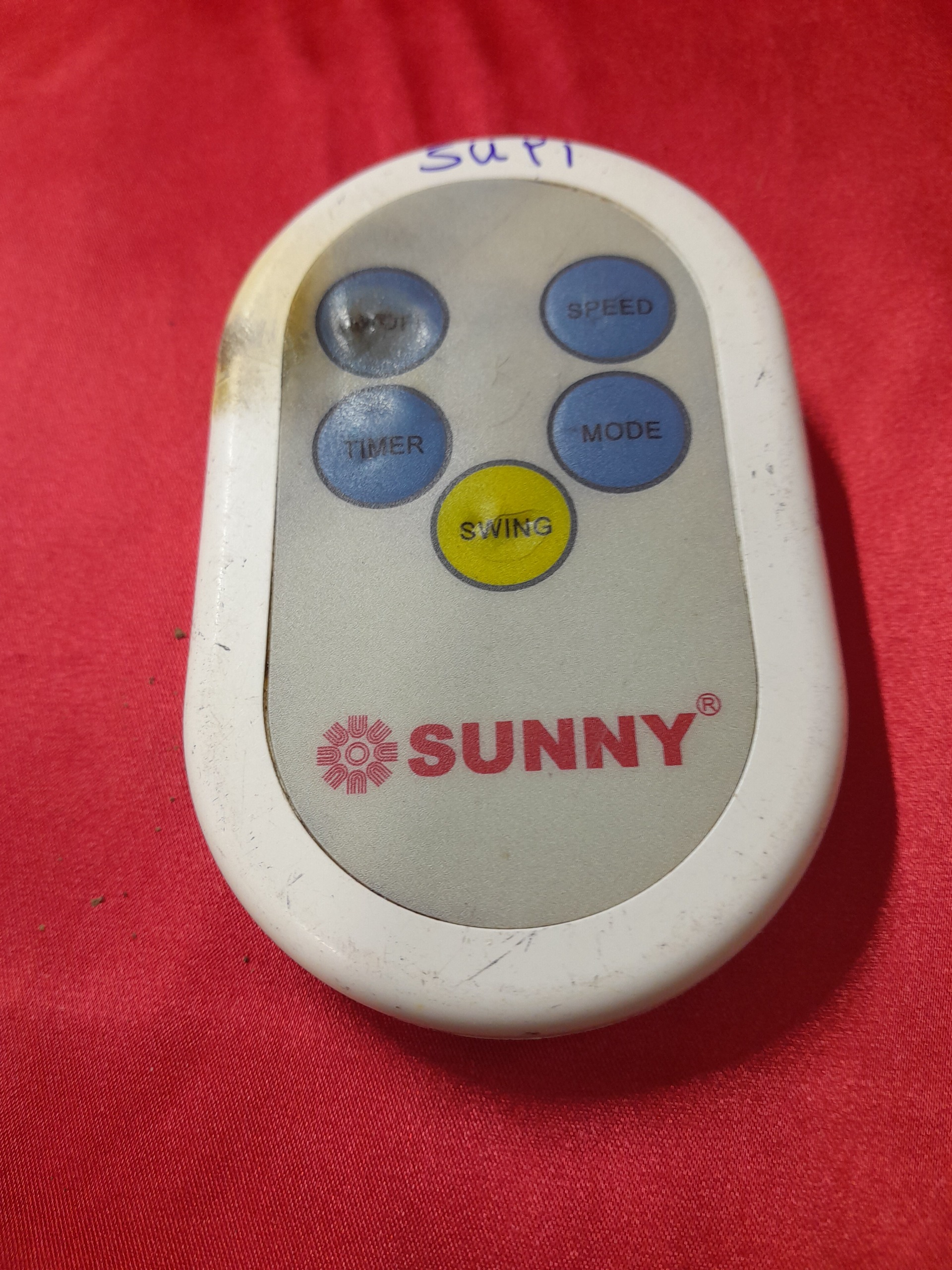 ریموت پنکه سانی SUNNY کد SU21