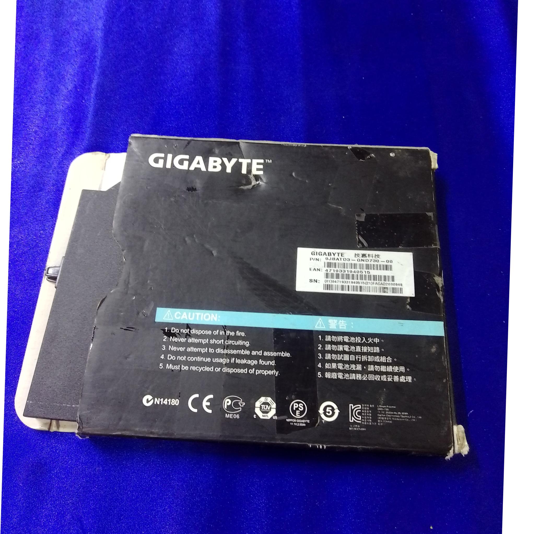 باتری لپ تاپ سی دی رام GIGABYTE GND-730 کدSD341