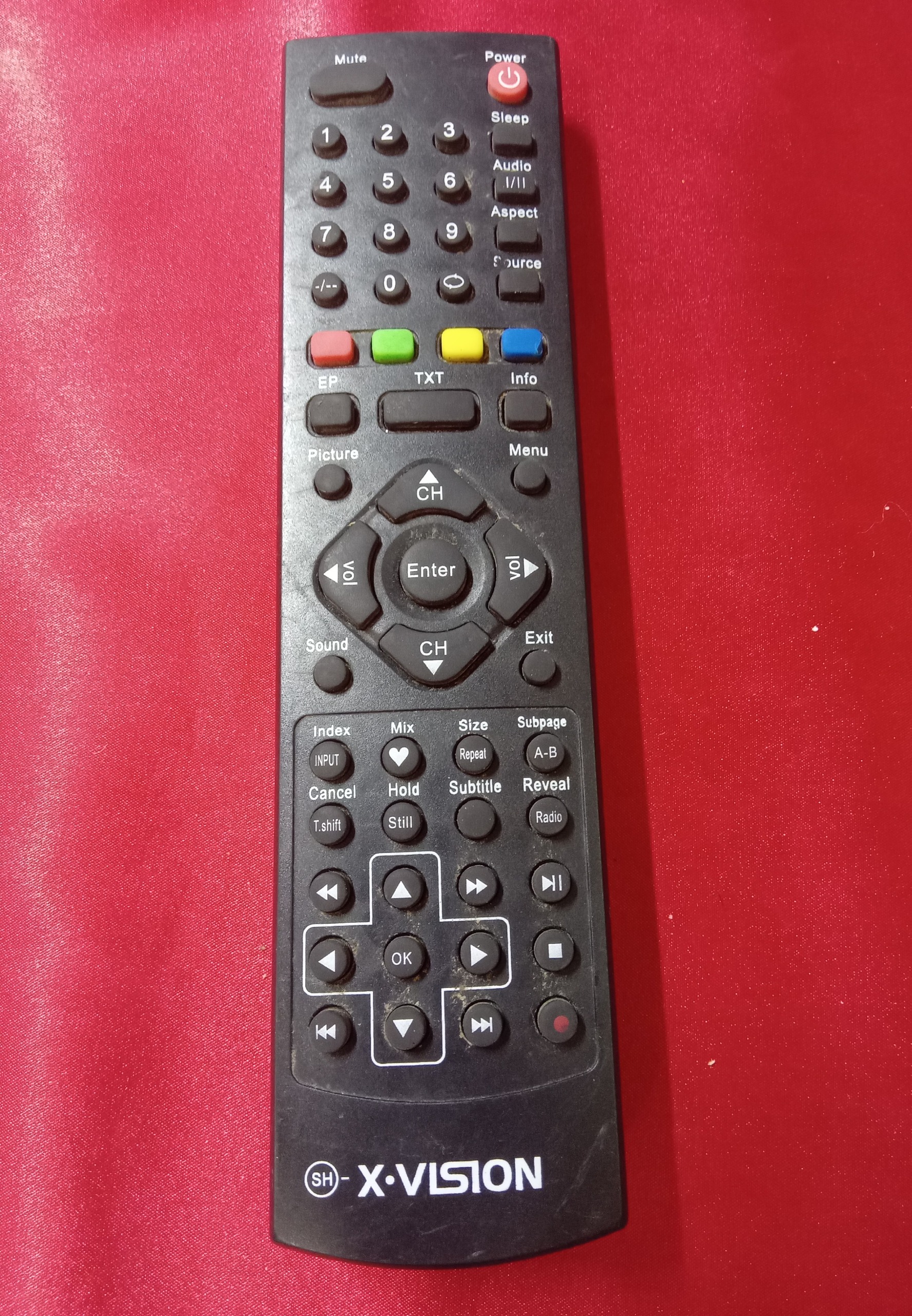 کنترل تلویزیون XVISION کد MR1161