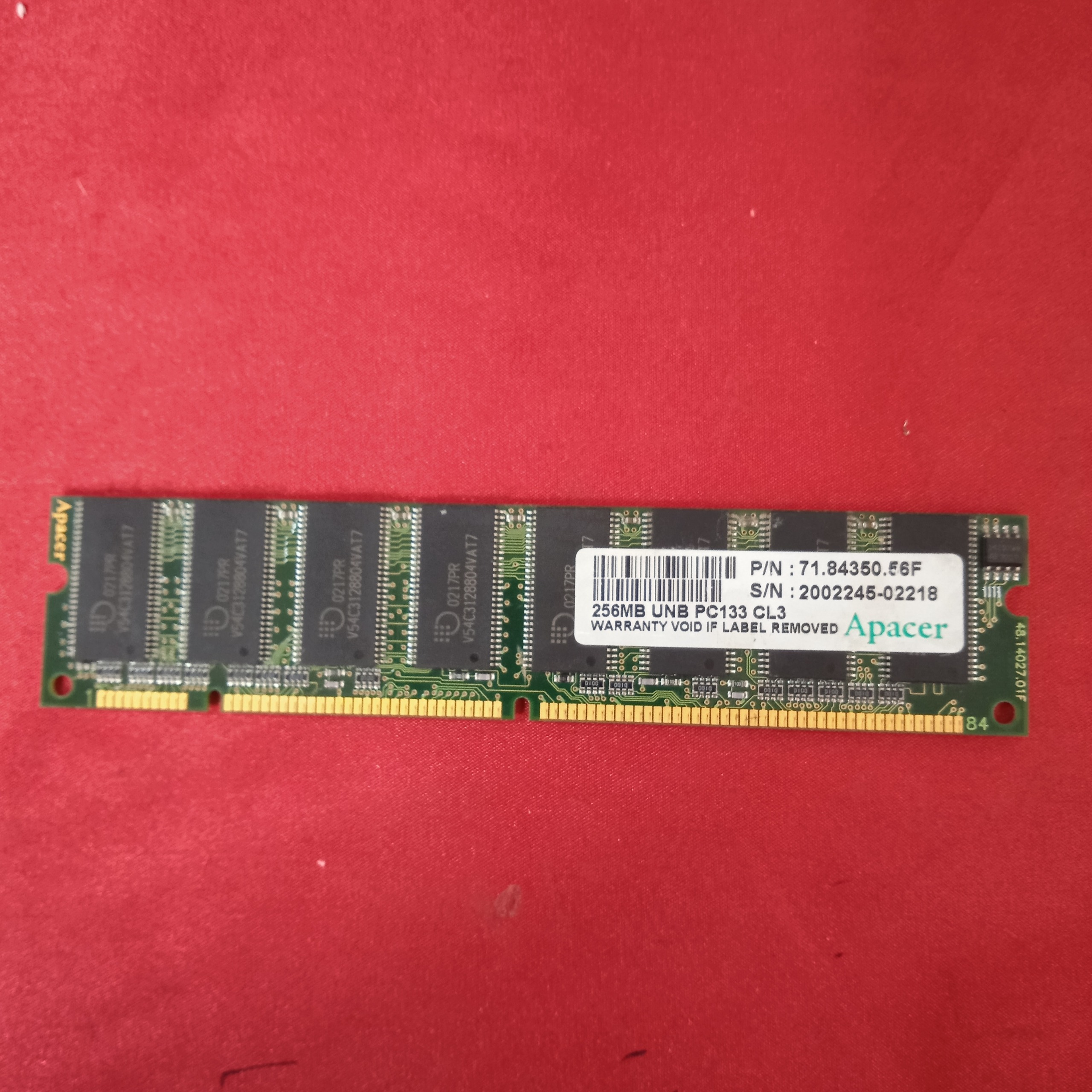 رم کامپیوتر SD 256MB RB342