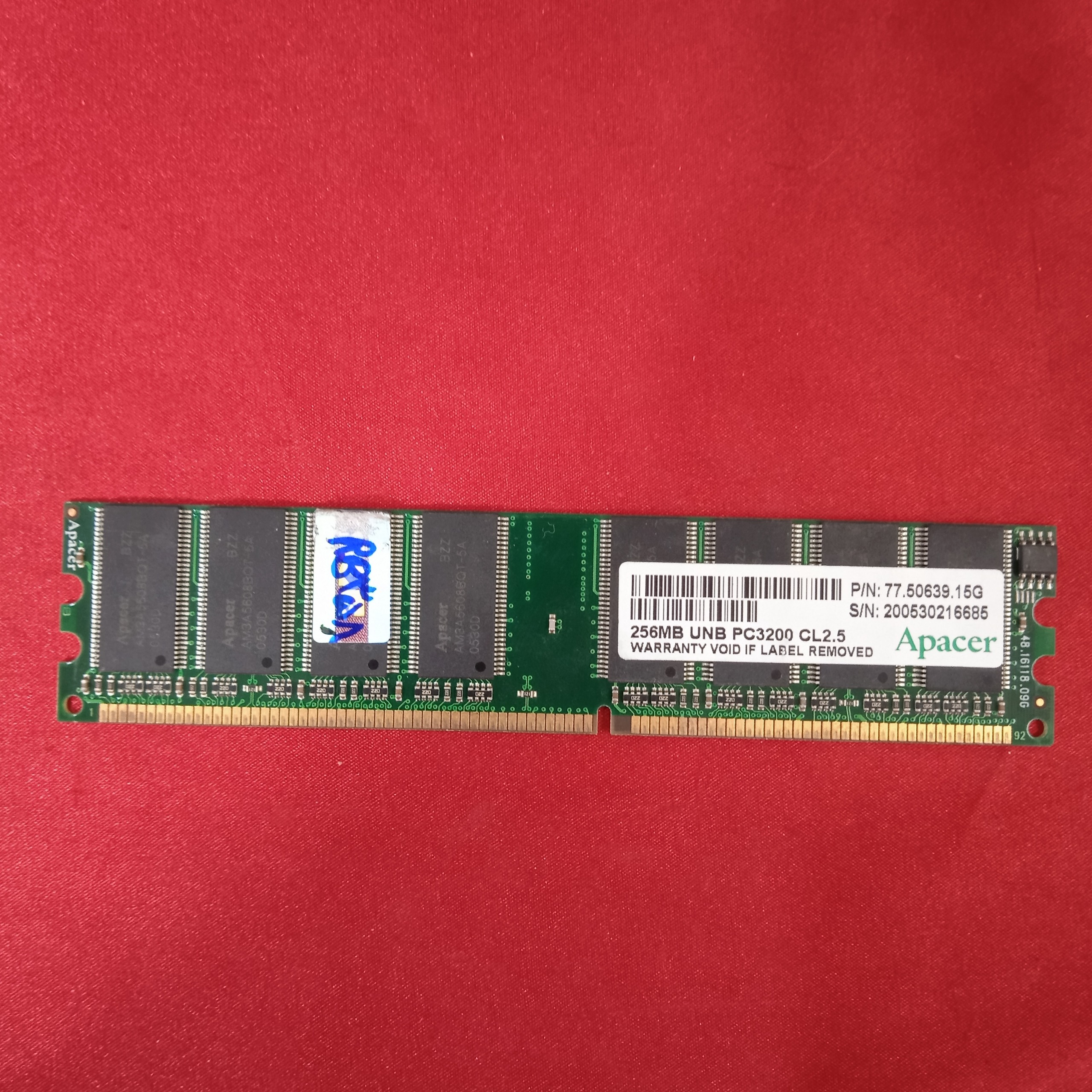 رم کامپیوتر SD 256MB RB358