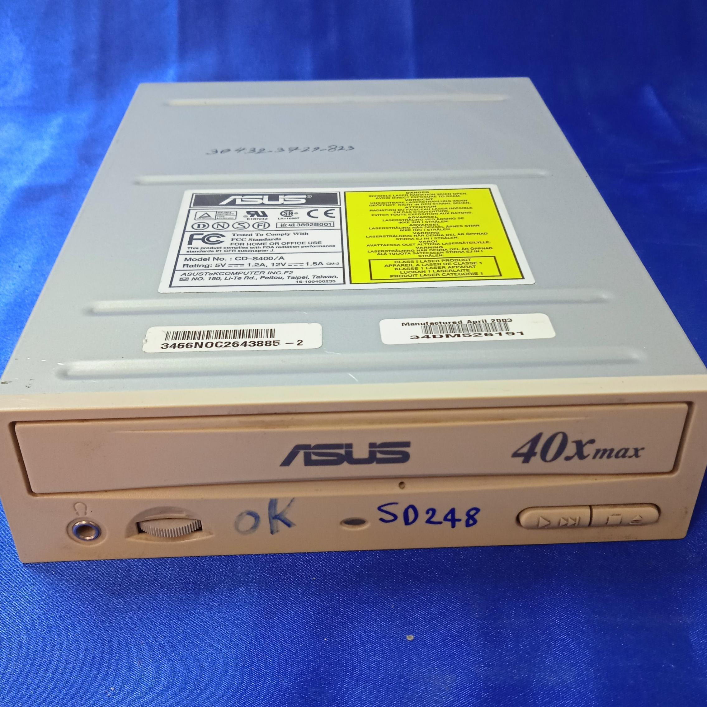 درایو نوری ASUS SD-S400/A کدSD248