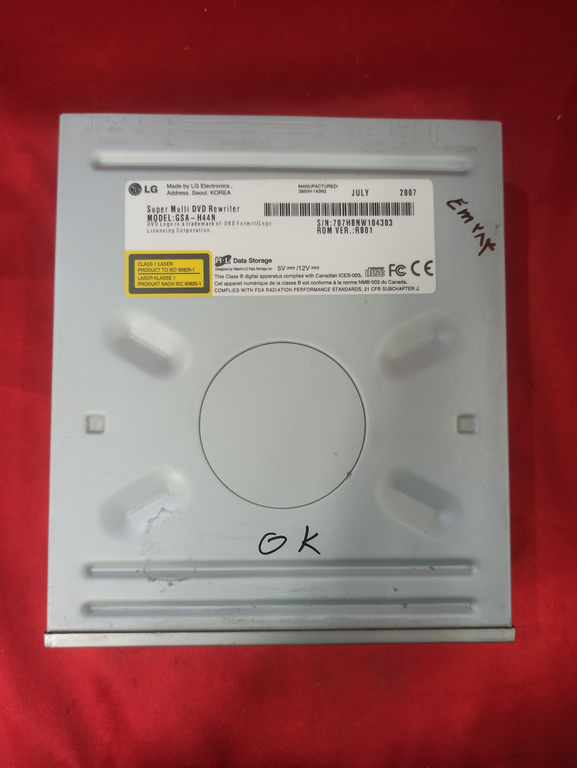 درایو نوری LG DVD EM284