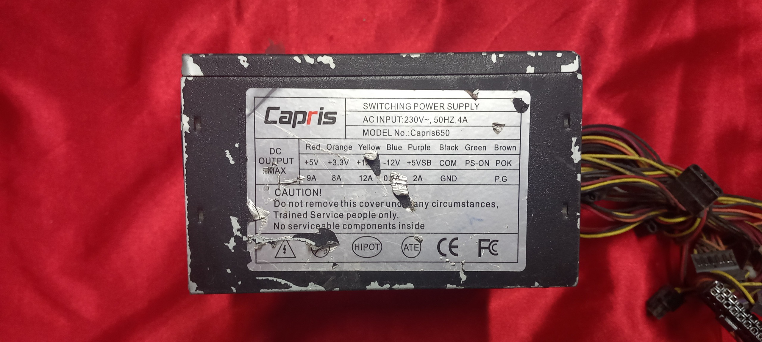 پاور کامپیوتر Capris capris650 ML27