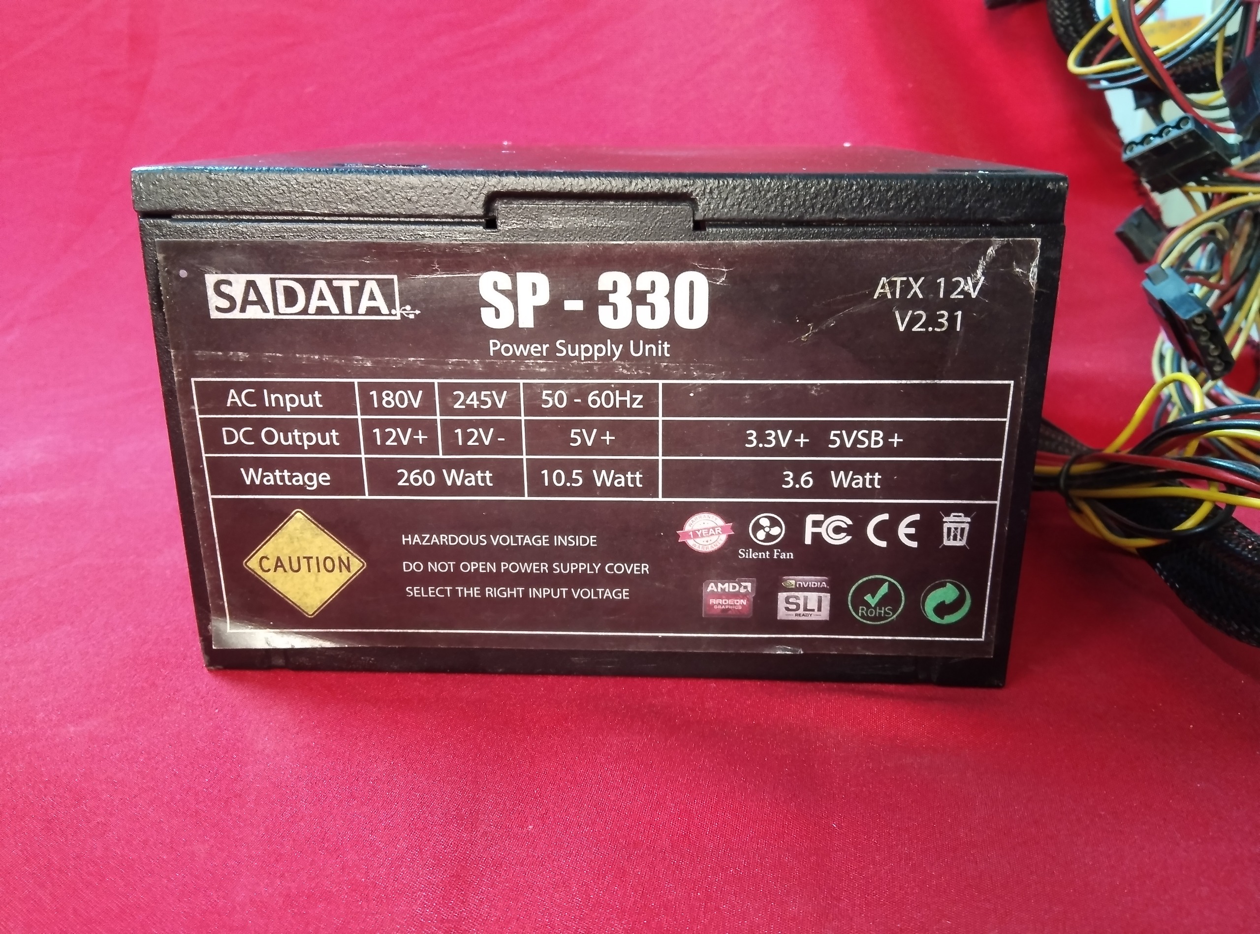 پاور کامپیوتر مارک SADATAمدلATX12V کدDM55