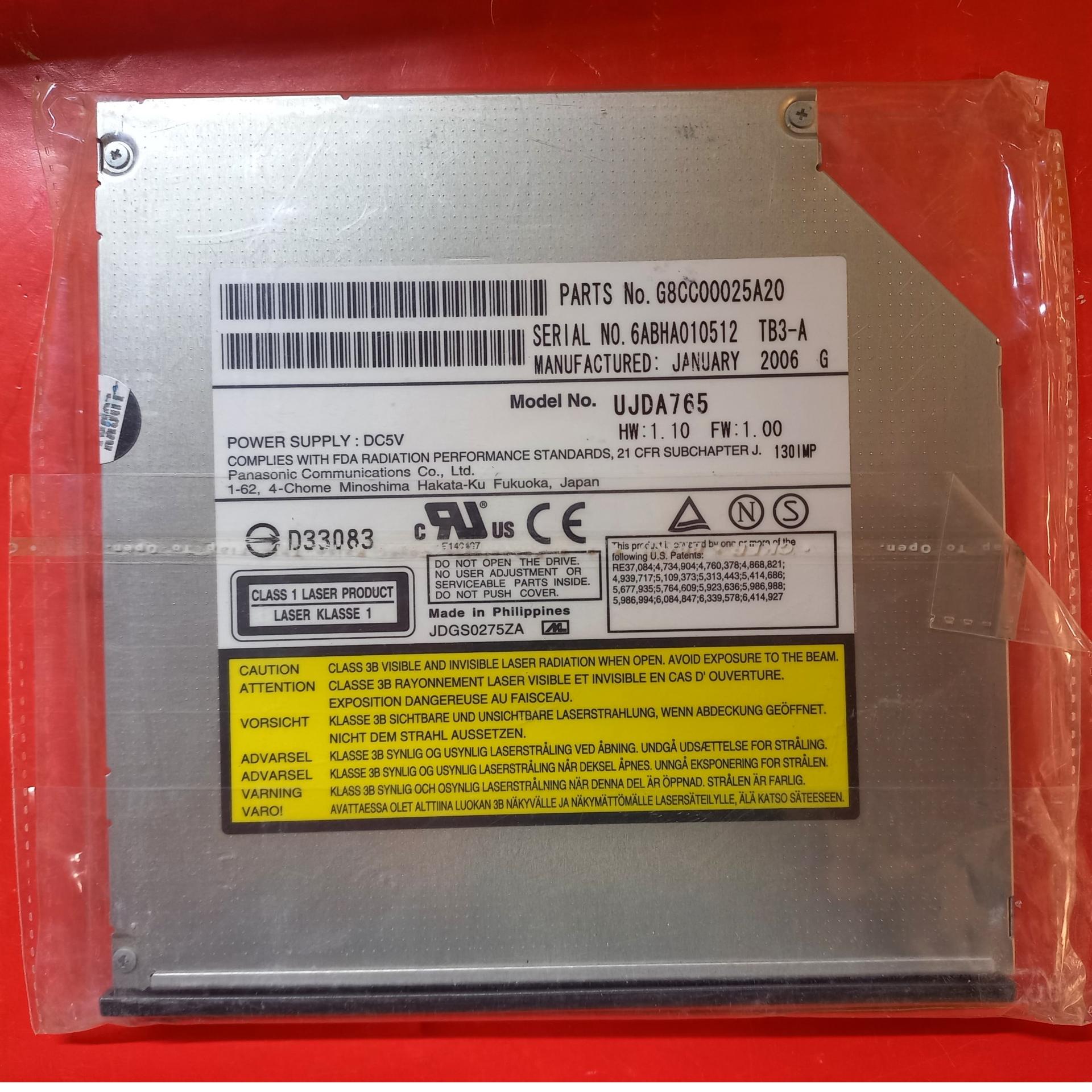 درایو لپ تاپ Panasonic UJDA765 IDE DVD-RW کد2207