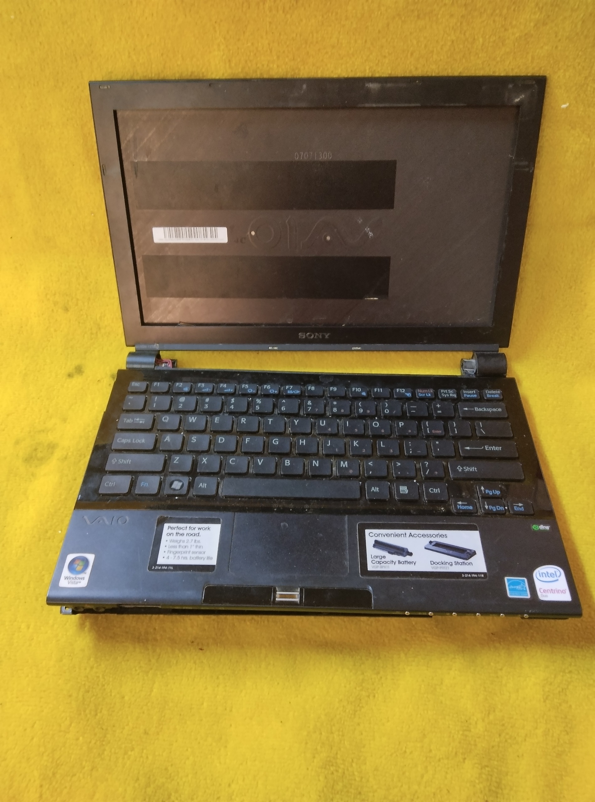 لپ تاپ سونی معیوب sony pcg-4L3L