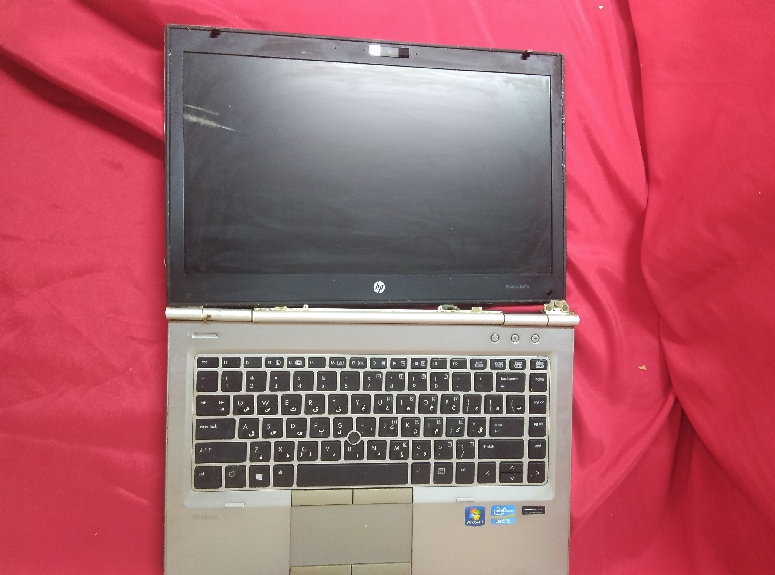 کیبورد لپ تاپ HP ELITEBOOK 8470P