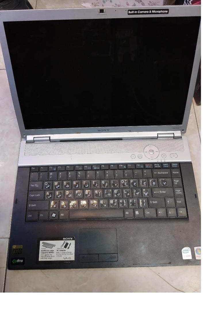 کیبورد لپ تاپ sony vgn-fz190 vgn-fz190  PCG-381L