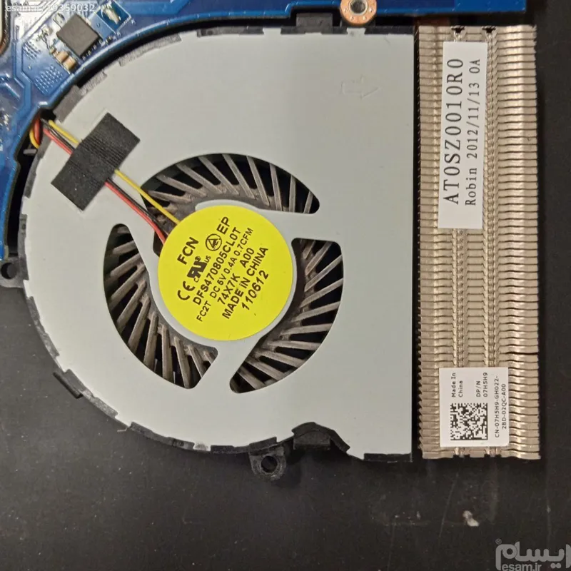 فن cpu fan  laptop inspiron dell 3521