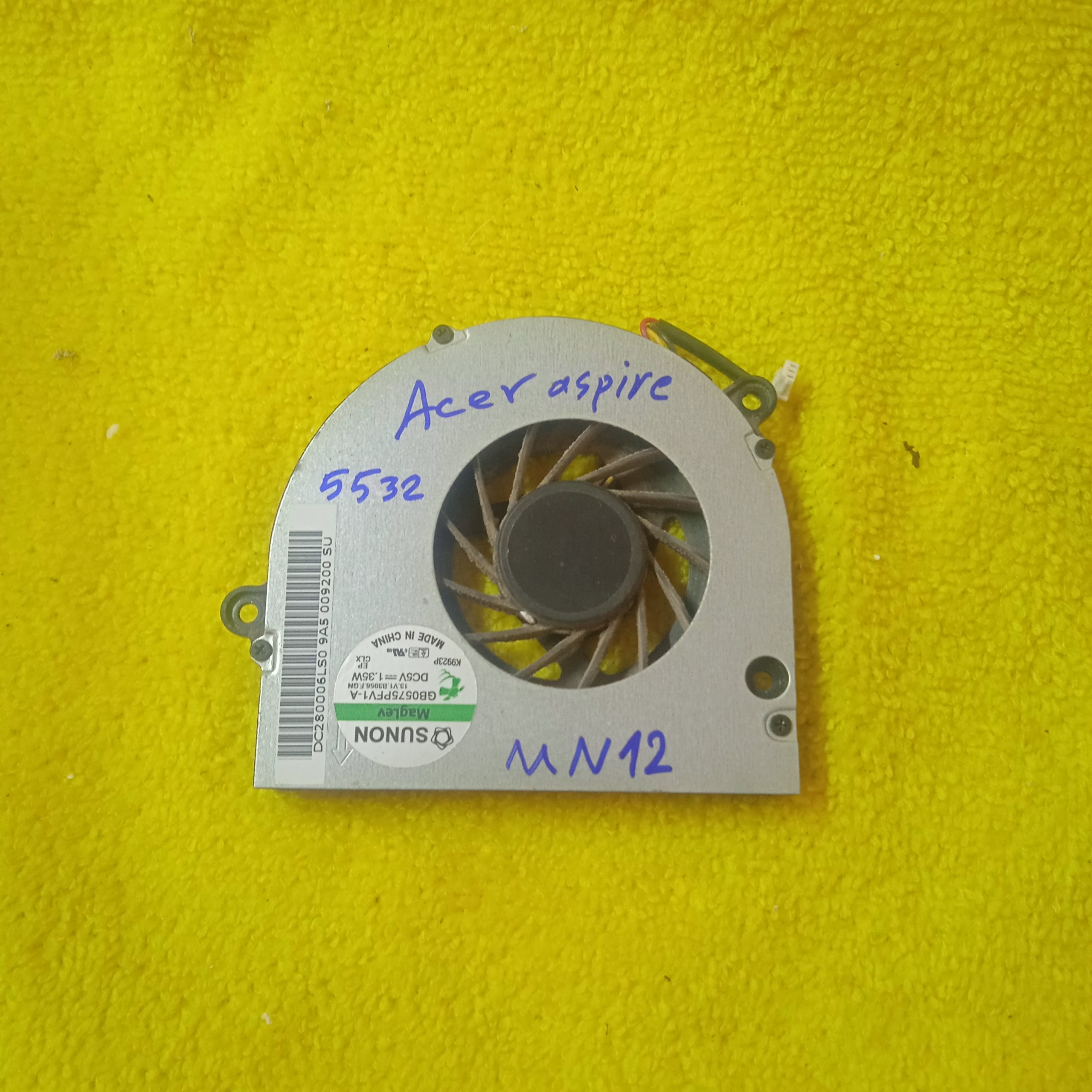 فن لپ تاپ ACer aspire 5532