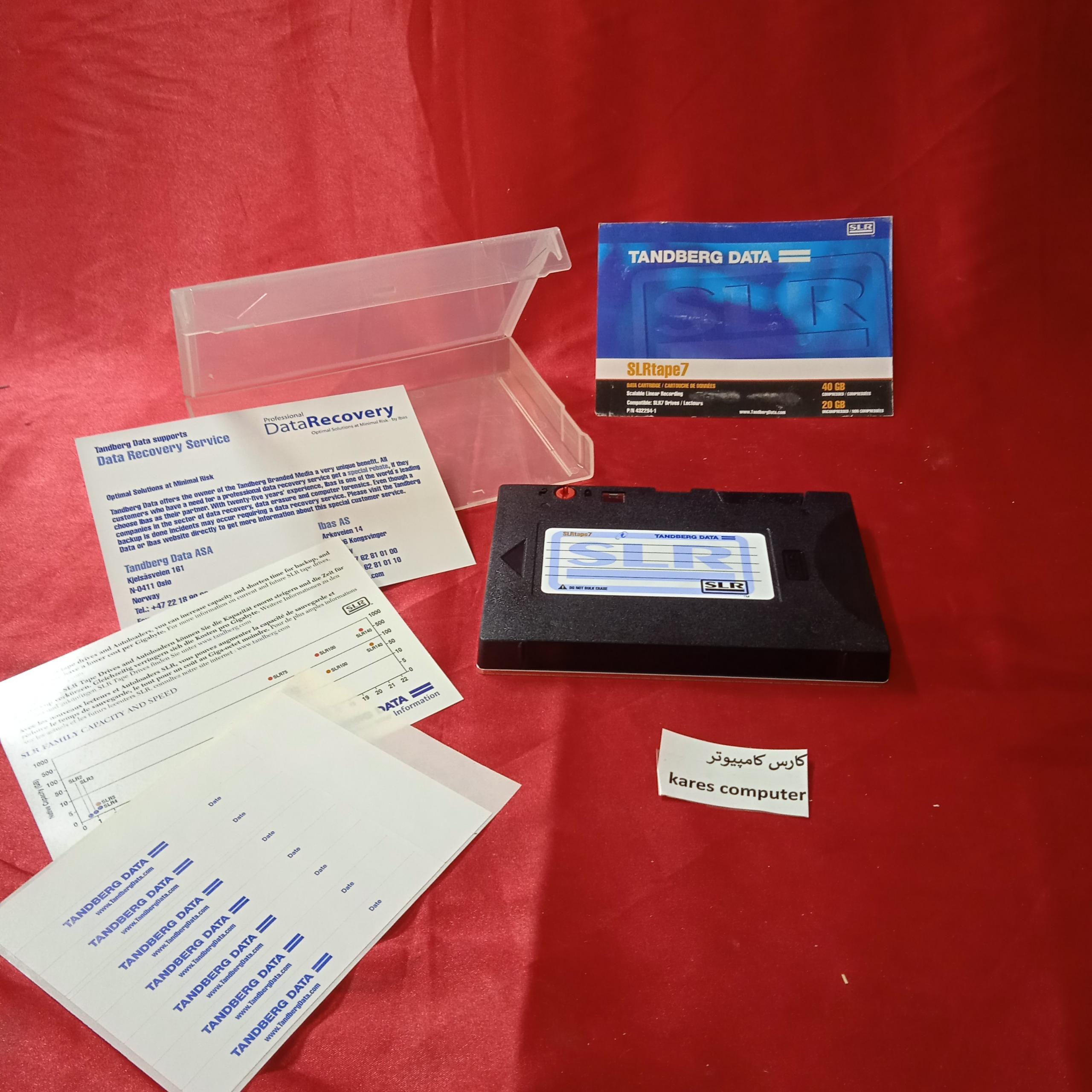 دیتا کارتریچ TANDBERG DATA  SLRtape7 40GB کد DM270