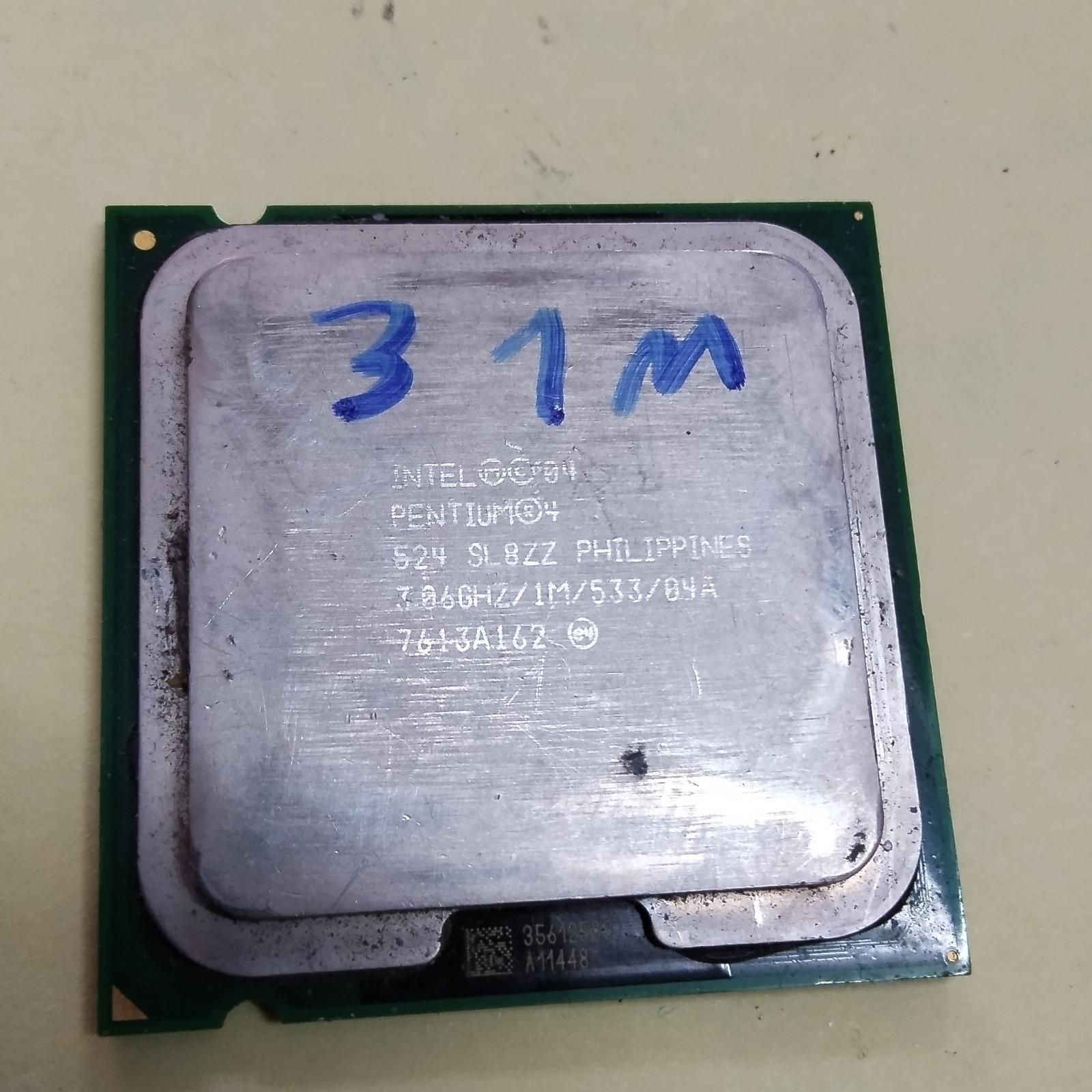  Cpu Intel pentium4/524 / 3000GH /1M/533/04A