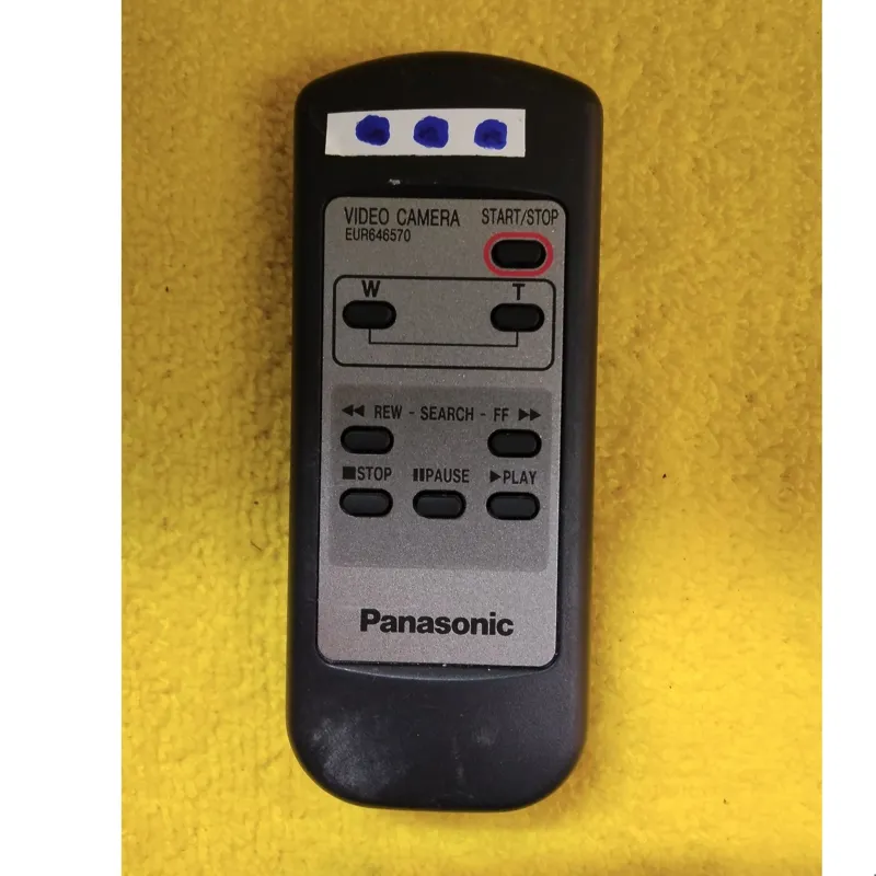 کنترل دوربین فیلمبرداری panasonic EUR646570