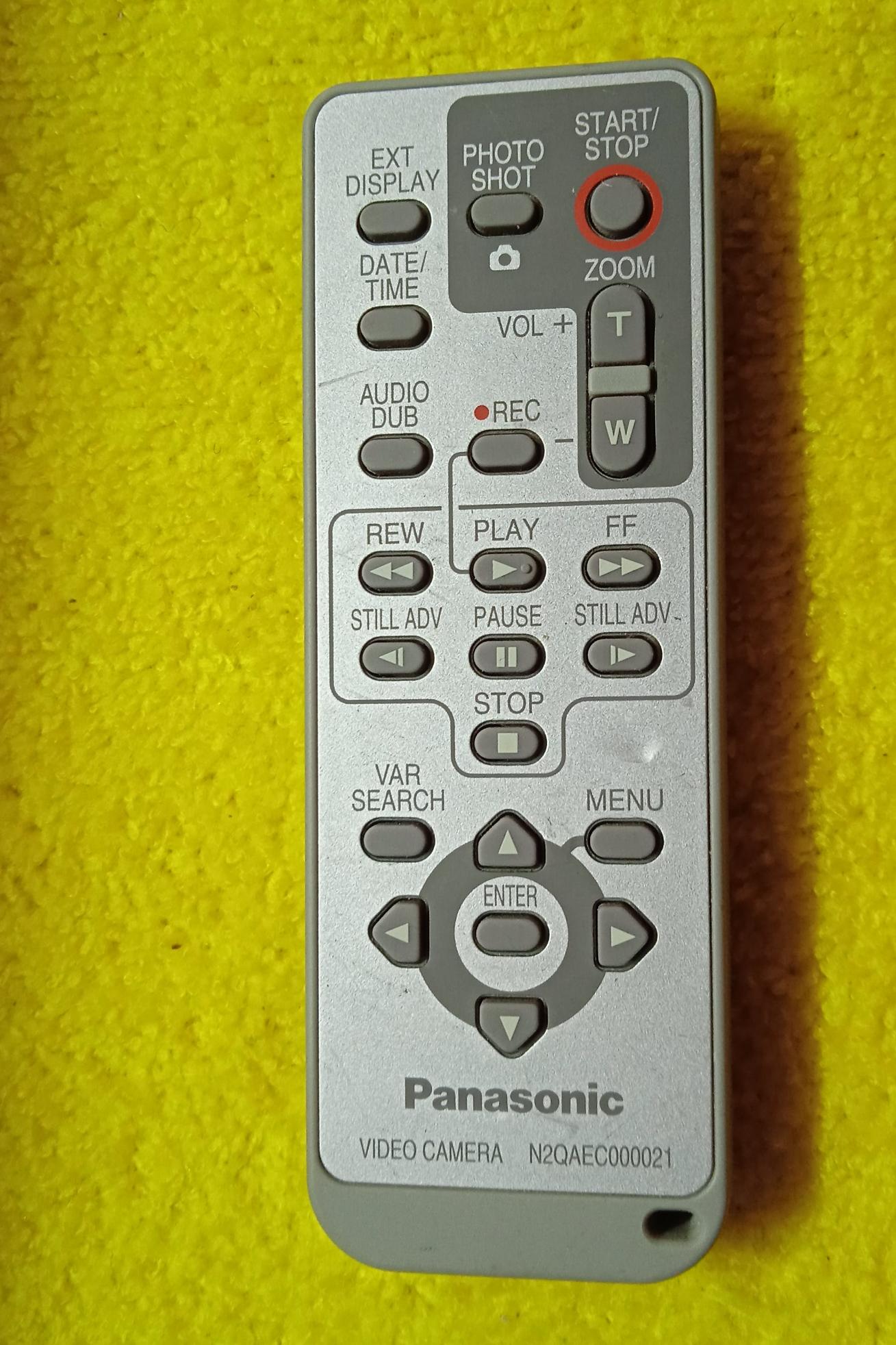 ریموت دوربین N2QAEC000021 Panasonic کد1596