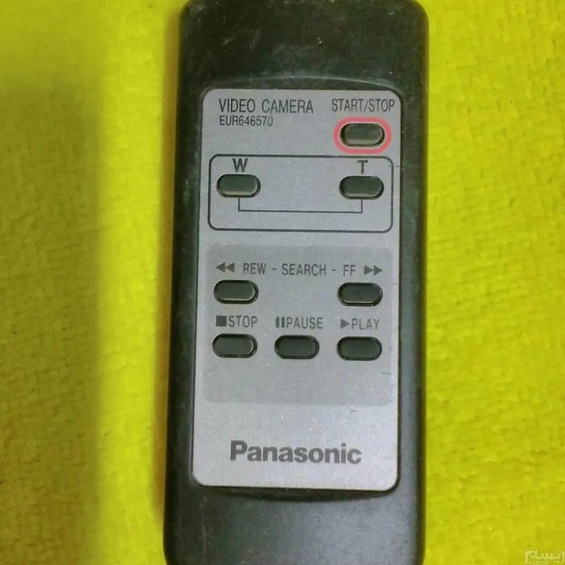 کنترل دوربین panasonic EUR646570 کدSD67
