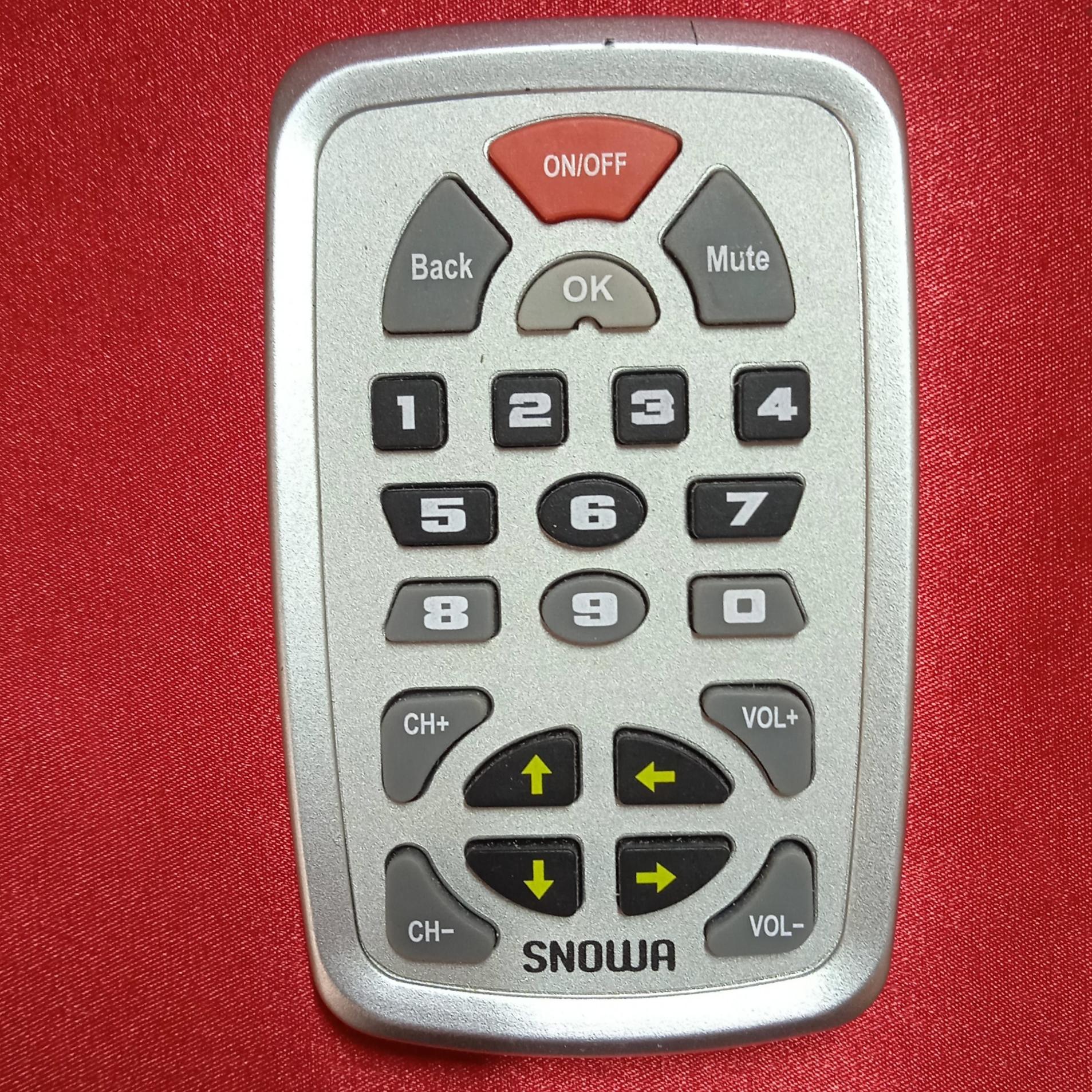 ریموت کنترل گیرنده دیجیتال SNOWA کد DM596