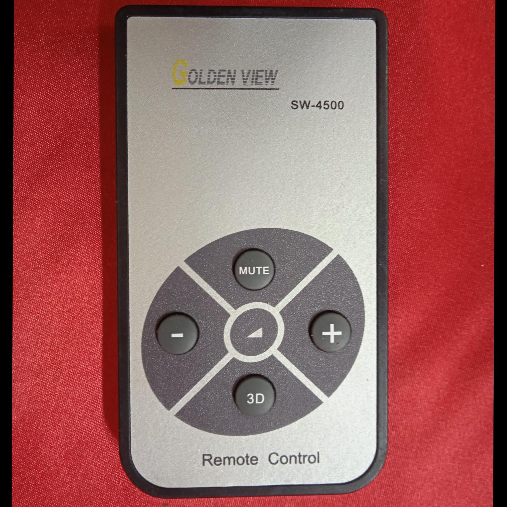 ریموت اسپیکر GOLDEN VIEW SW-4500 کد SG52