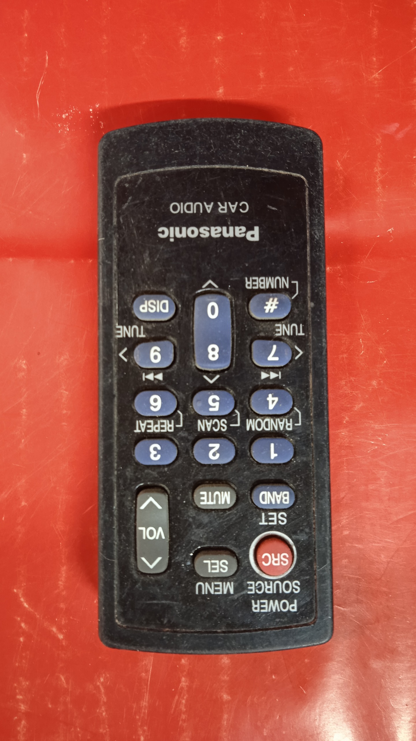ریموت کنترل Panasonic مدل UR7641010 کد 122
