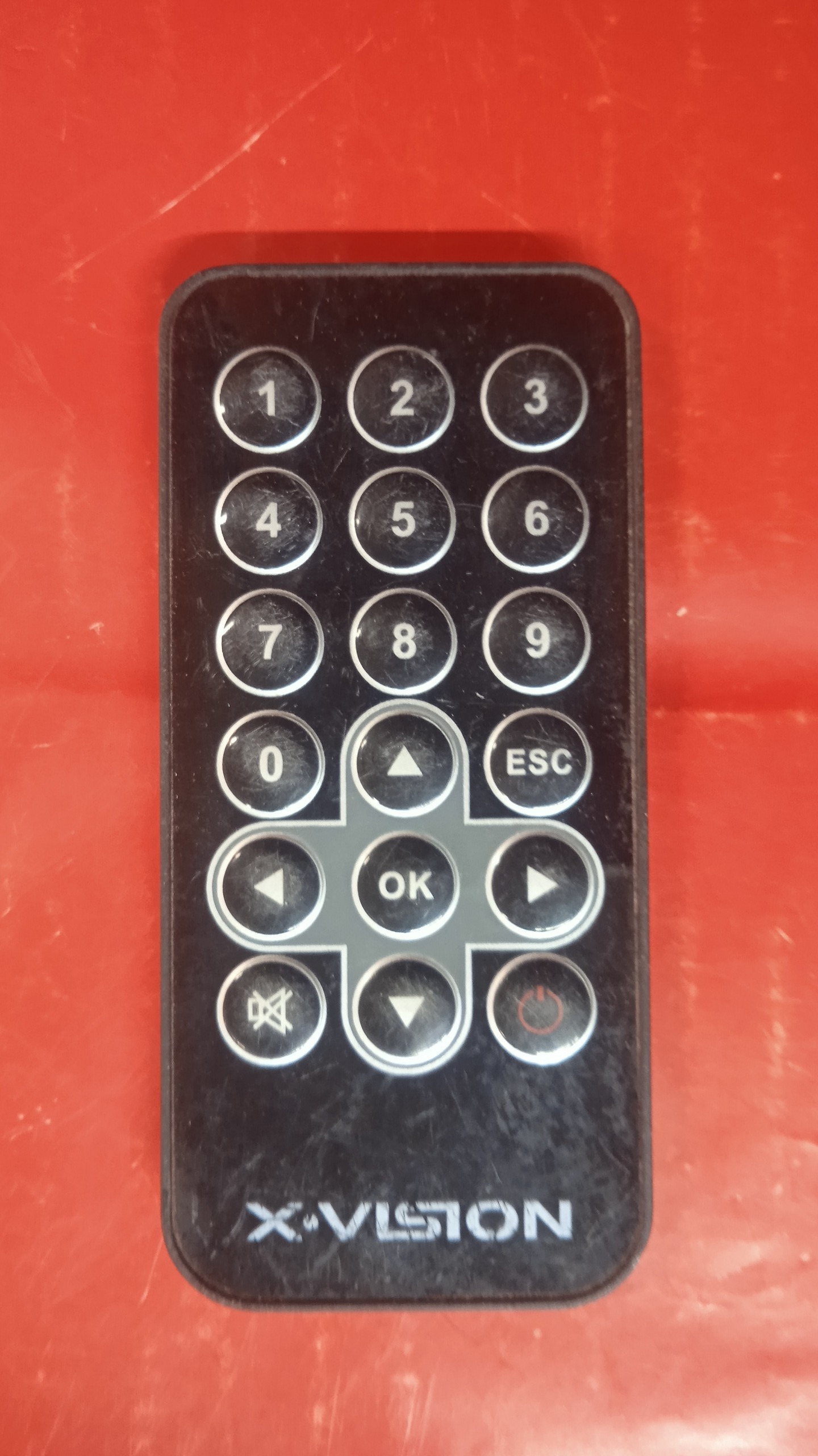 ریموت کنترل xvision کد 114