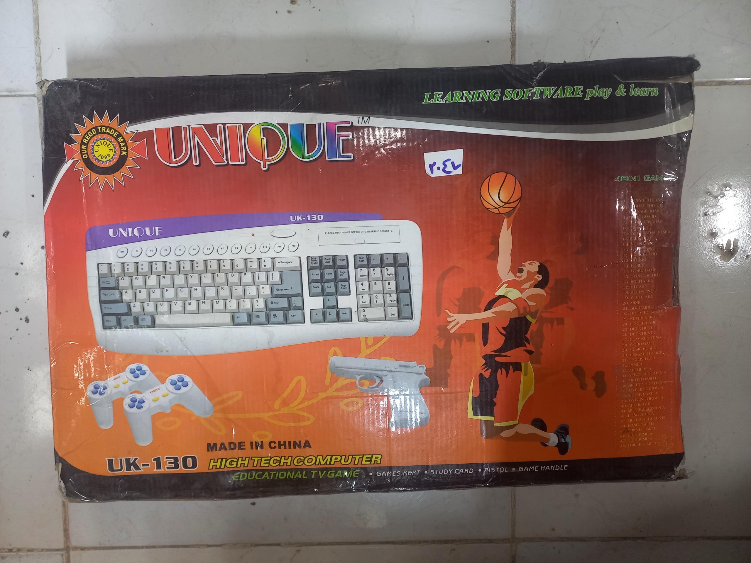 کارتون خالی میکرو کیبوردی UNIQUC 2047 UK-130