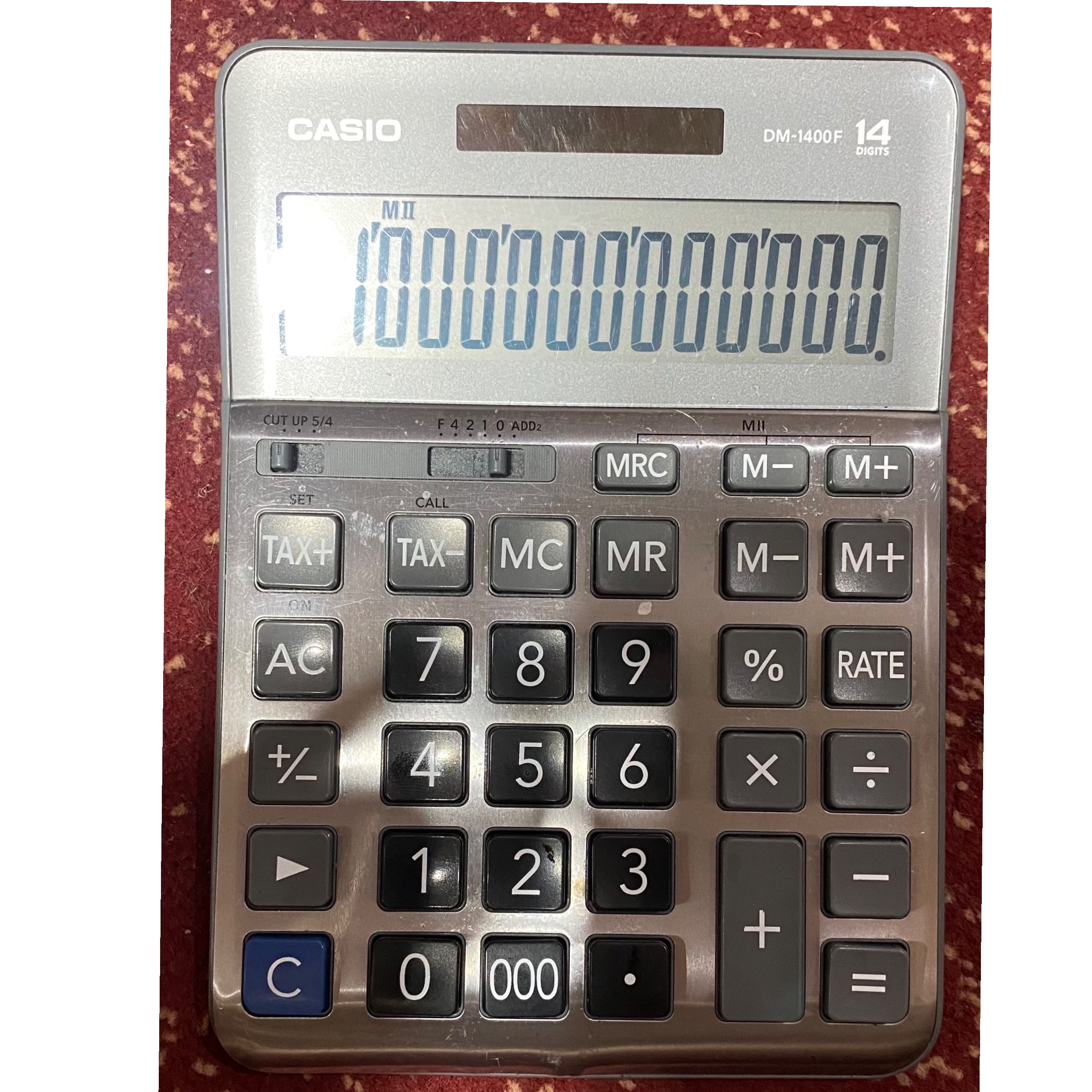 ماشین حساب casio Dm_1400F