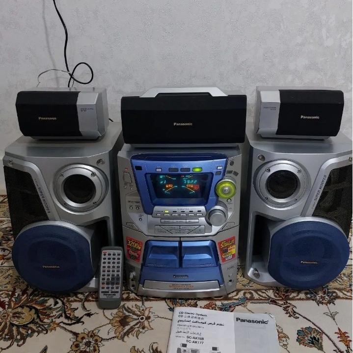 ضبط صوت 6 تیکه پاناسونیک