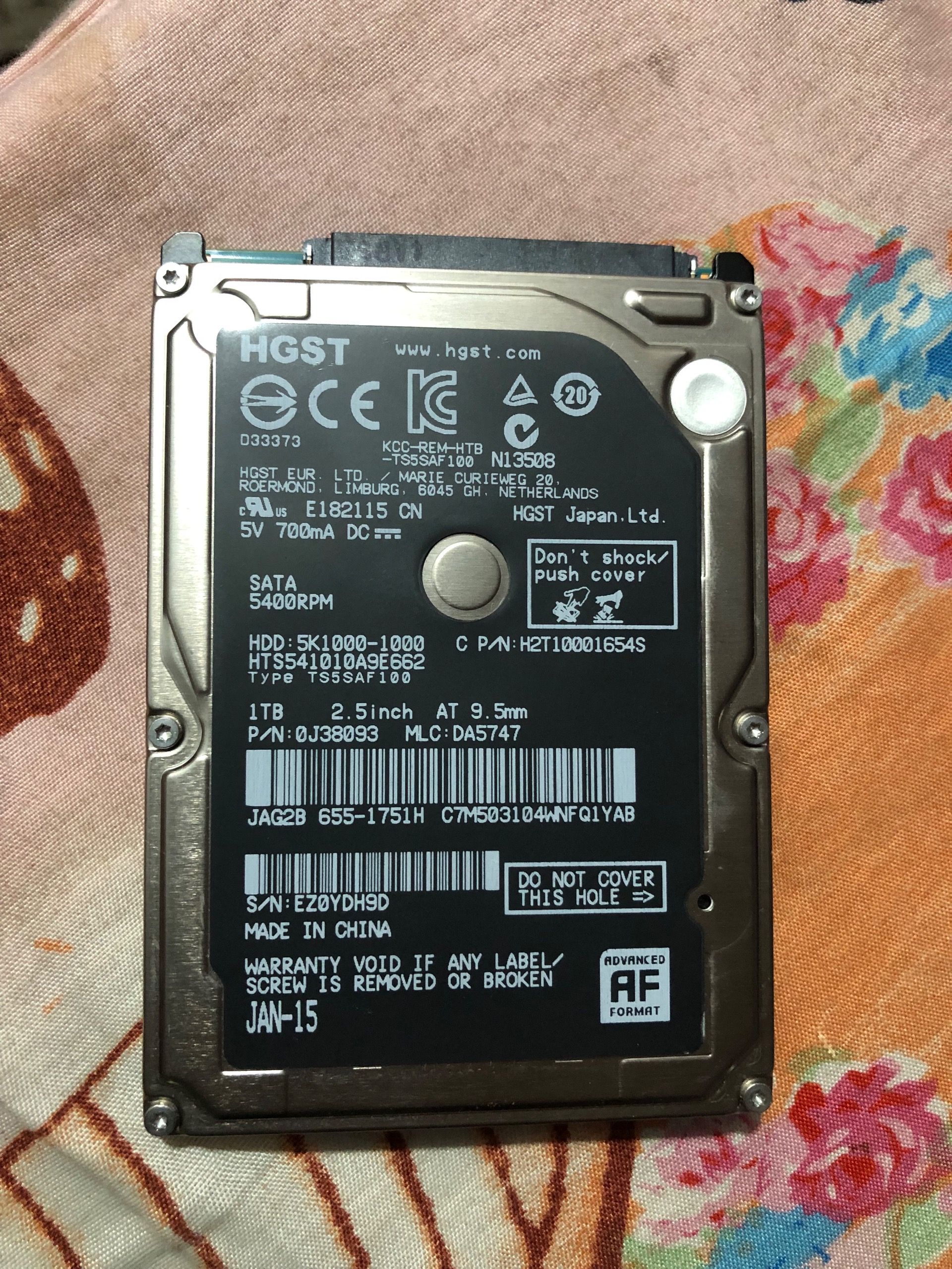 هارد یکترا HGST