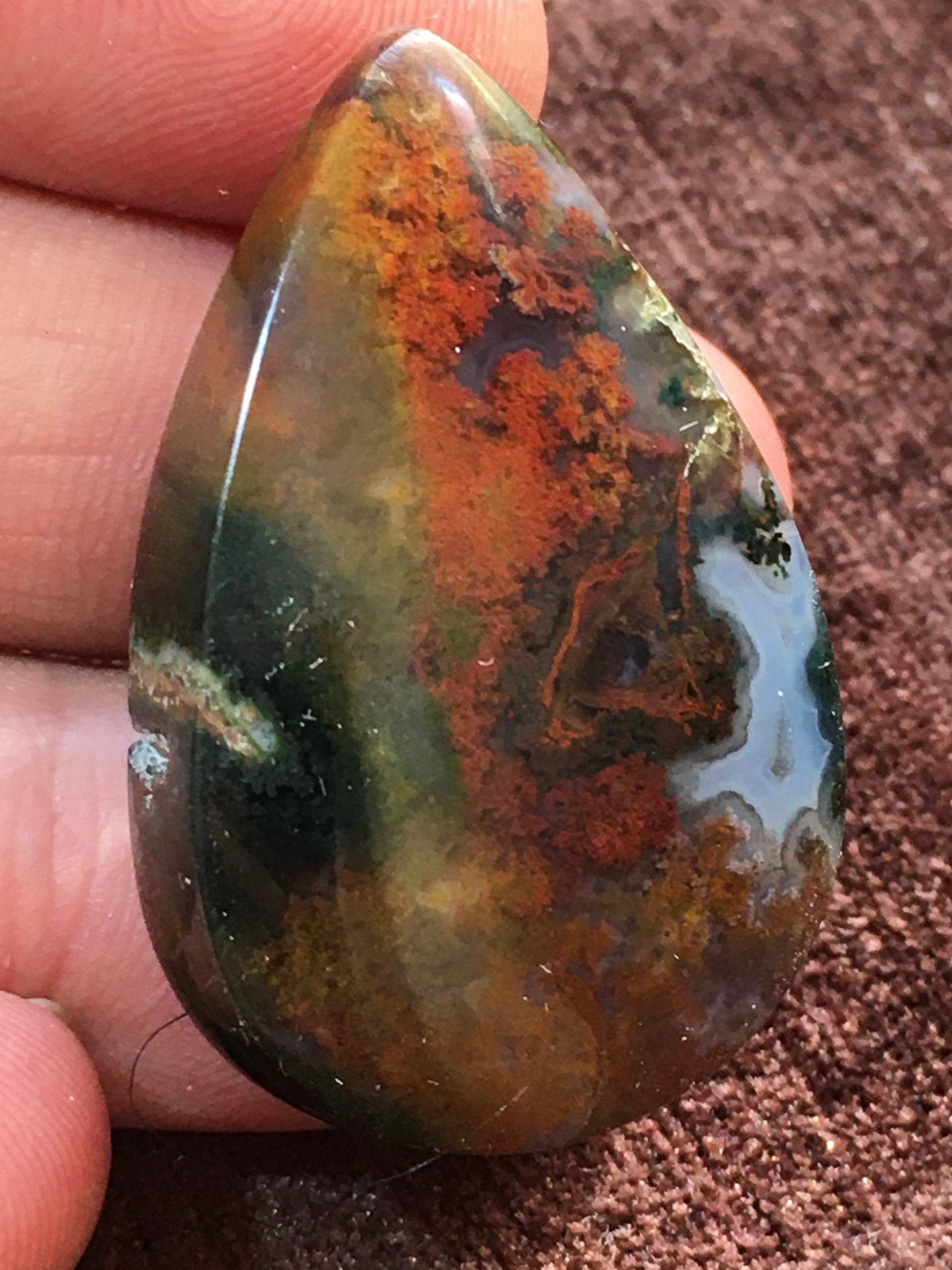 شجر عقیق سه قلعه دو طرف دامله