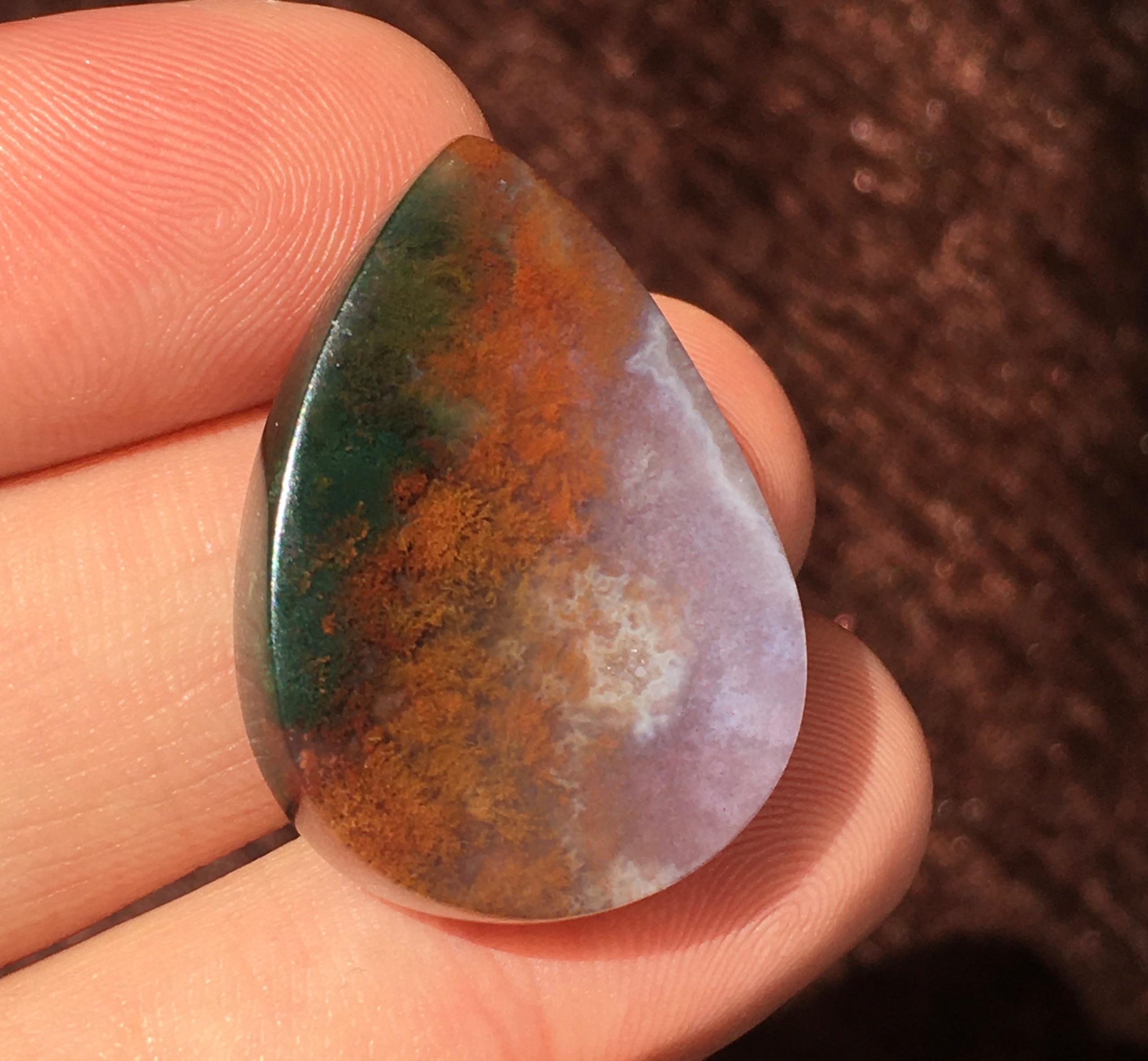 عقیق شجر زیبای سه قلعه دور طرف دامله