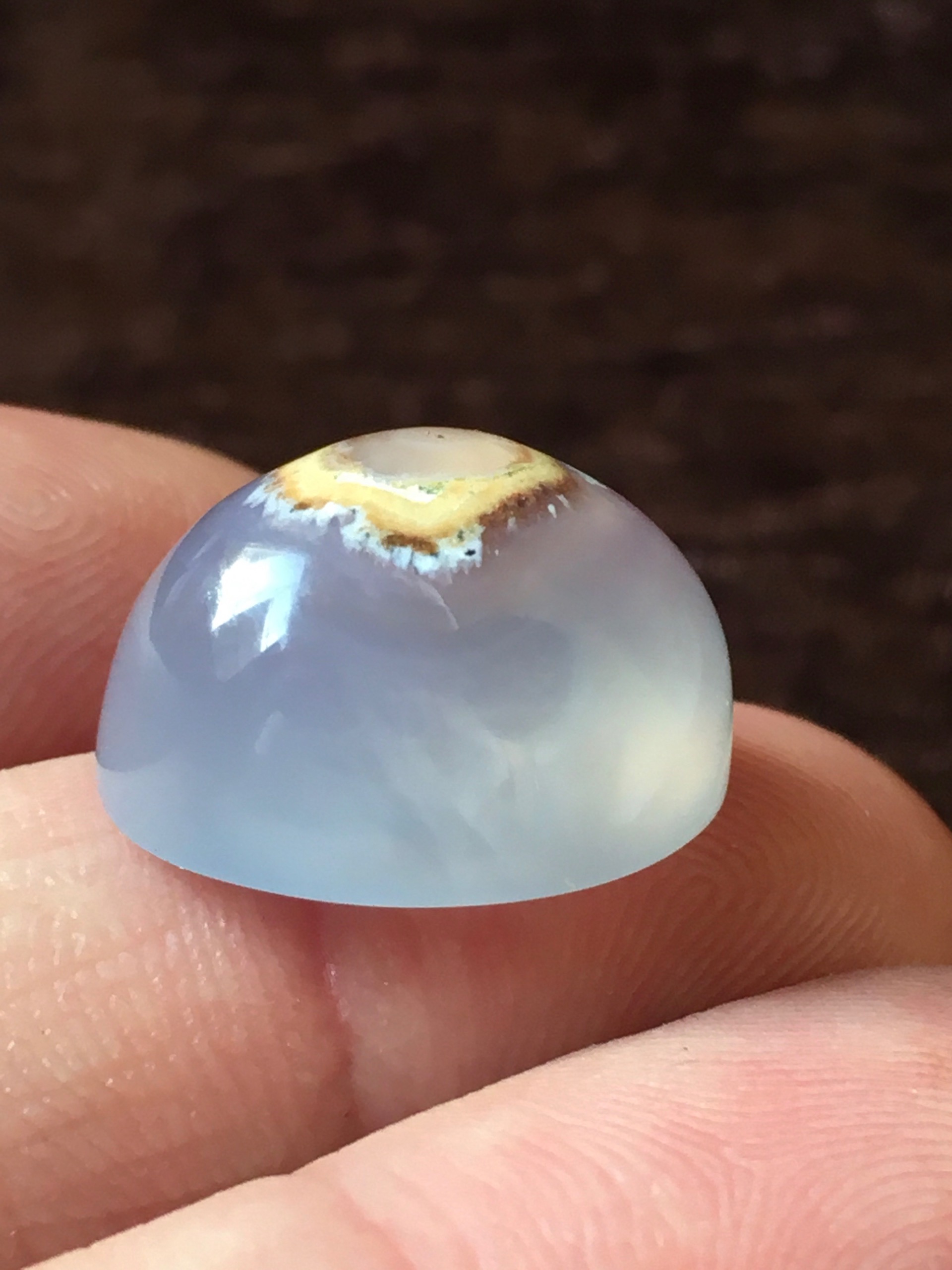 نگین باباقوری طلایی خاص بینهایت زیبا