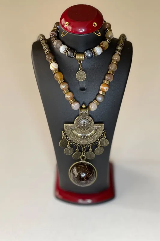 نیم ست بسیار خاص سالاری سنگ و رزین